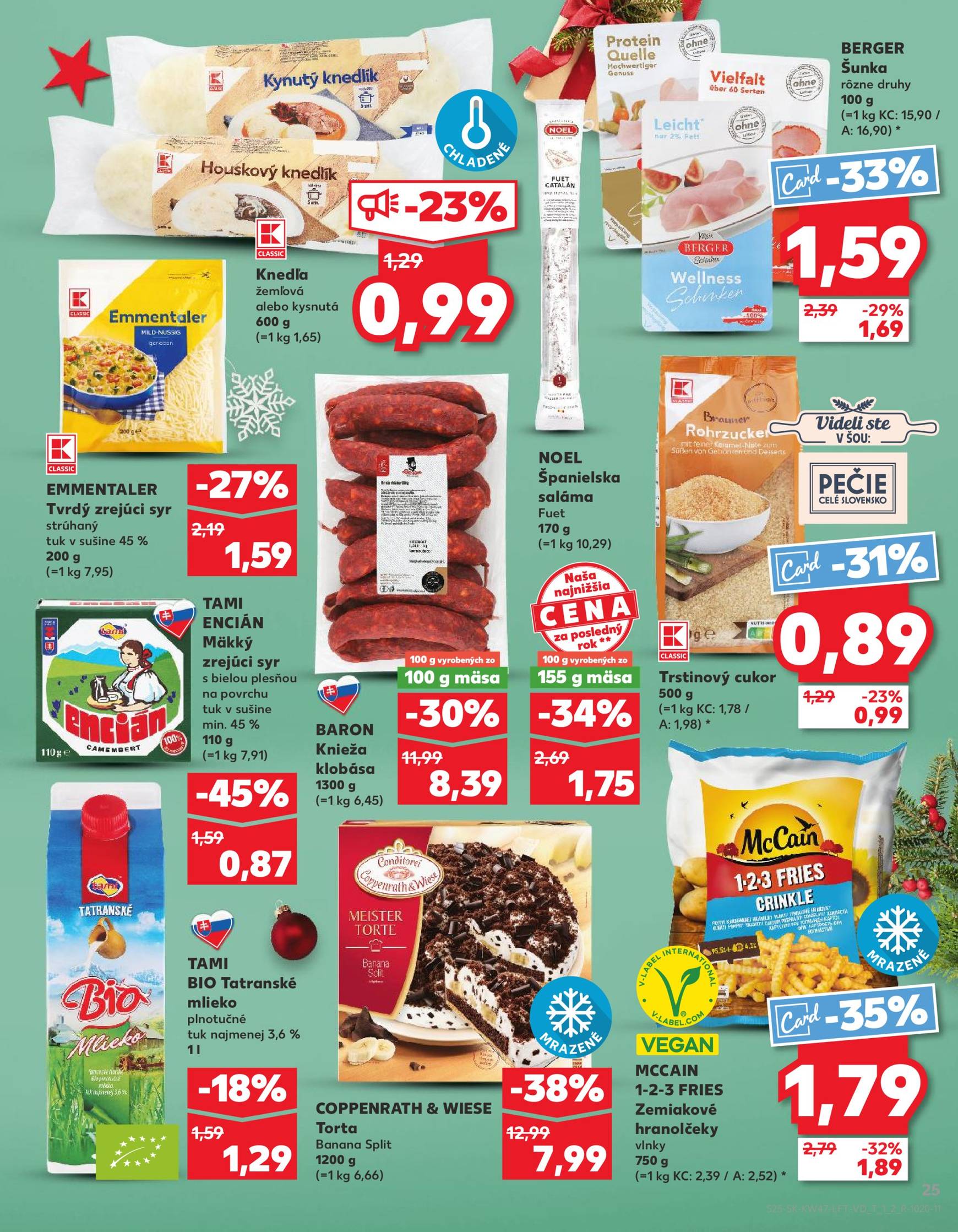 kaufland - Kaufland leták platný od 21.11. - 27.11. - page: 25