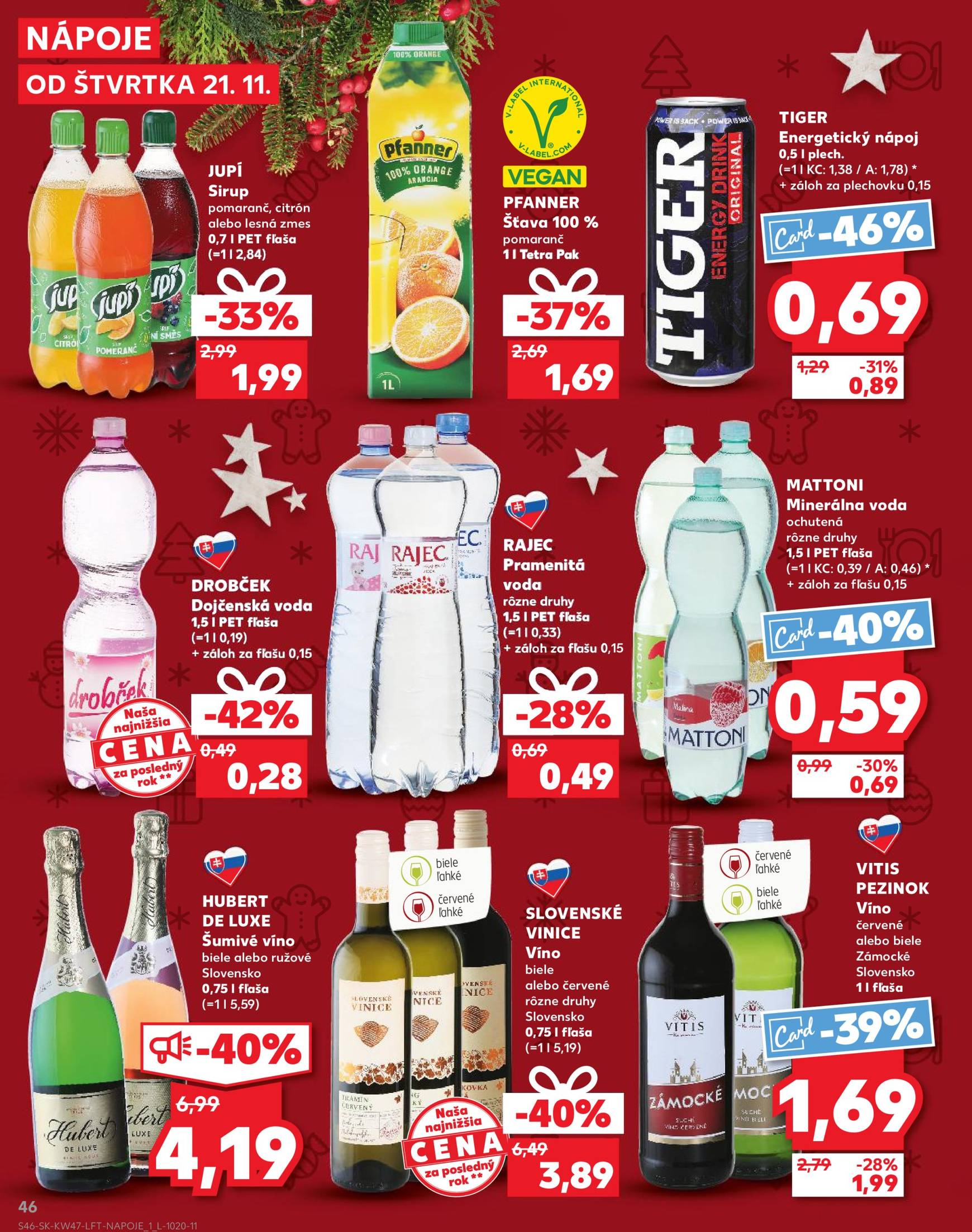 kaufland - Kaufland leták platný od 21.11. - 27.11. - page: 46