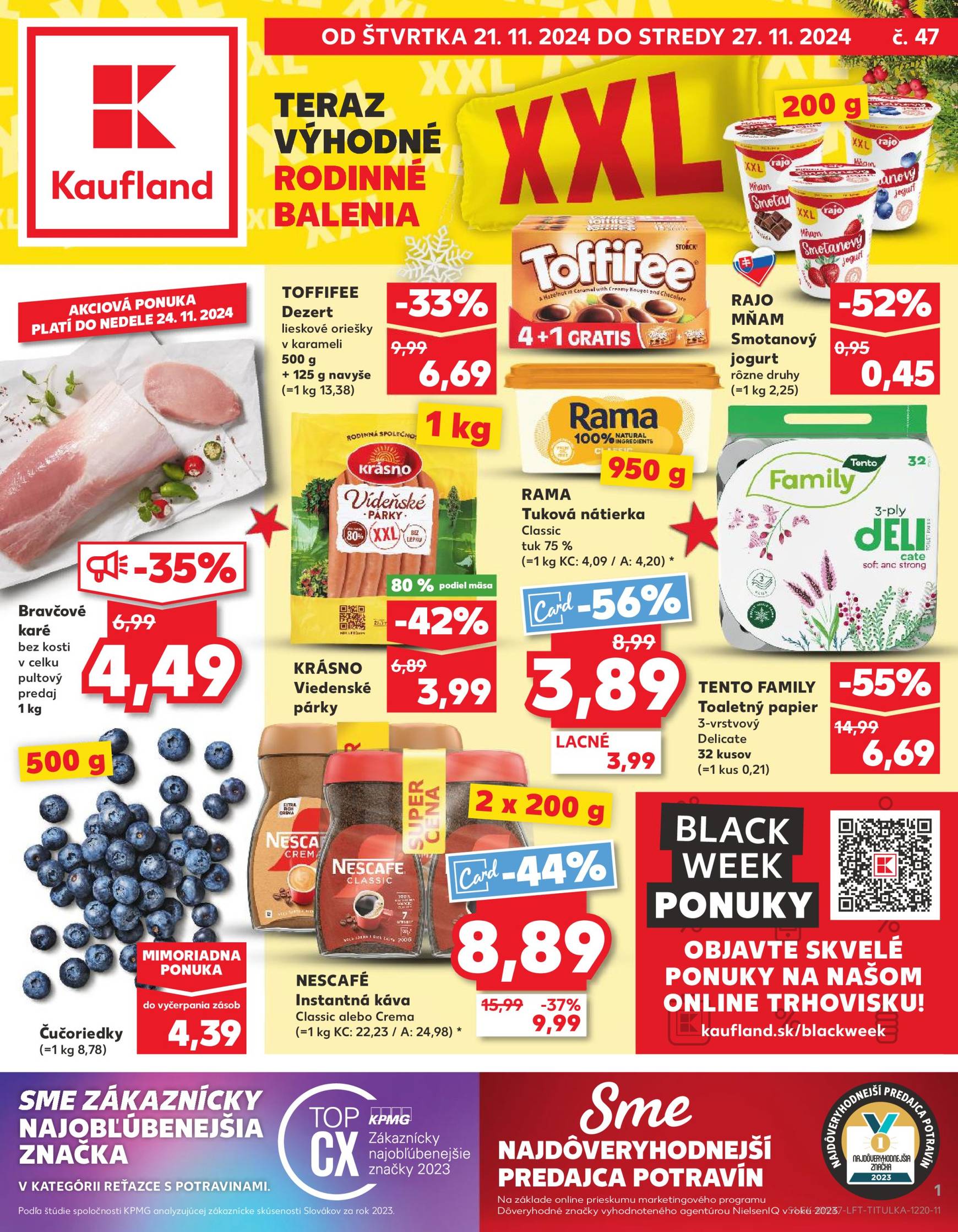 kaufland - Kaufland leták platný od 21.11. - 27.11.