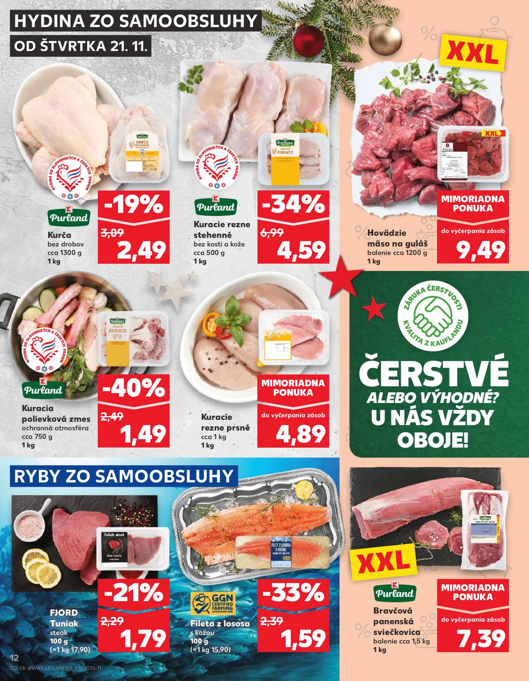 kaufland - Kaufland leták platný od 21.11. - 27.11. - page: 12