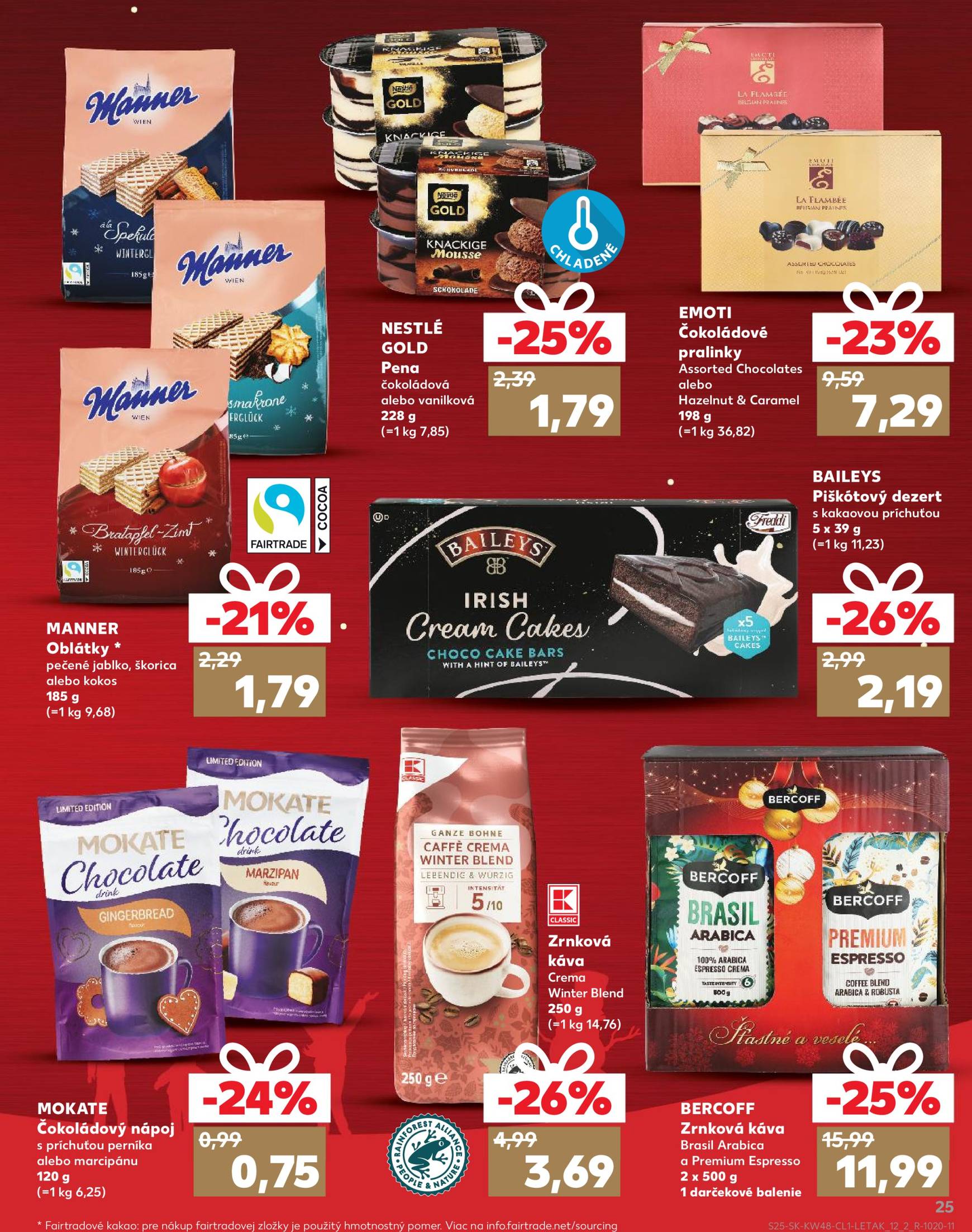 kaufland - Kaufland - Rodinné Vianoce leták platný od 28.11. - 24.12. - page: 25