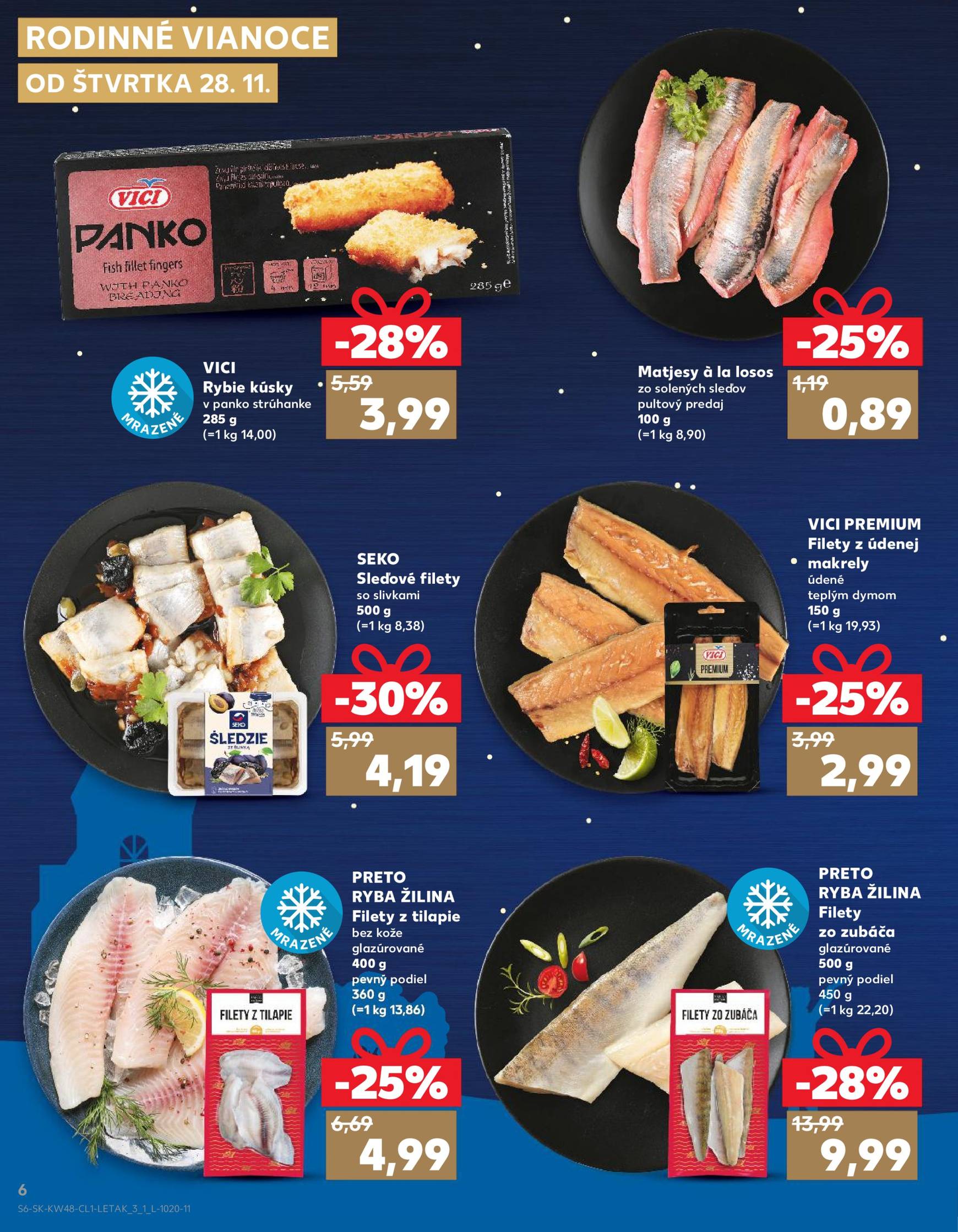 kaufland - Kaufland - Rodinné Vianoce leták platný od 28.11. - 24.12. - page: 6