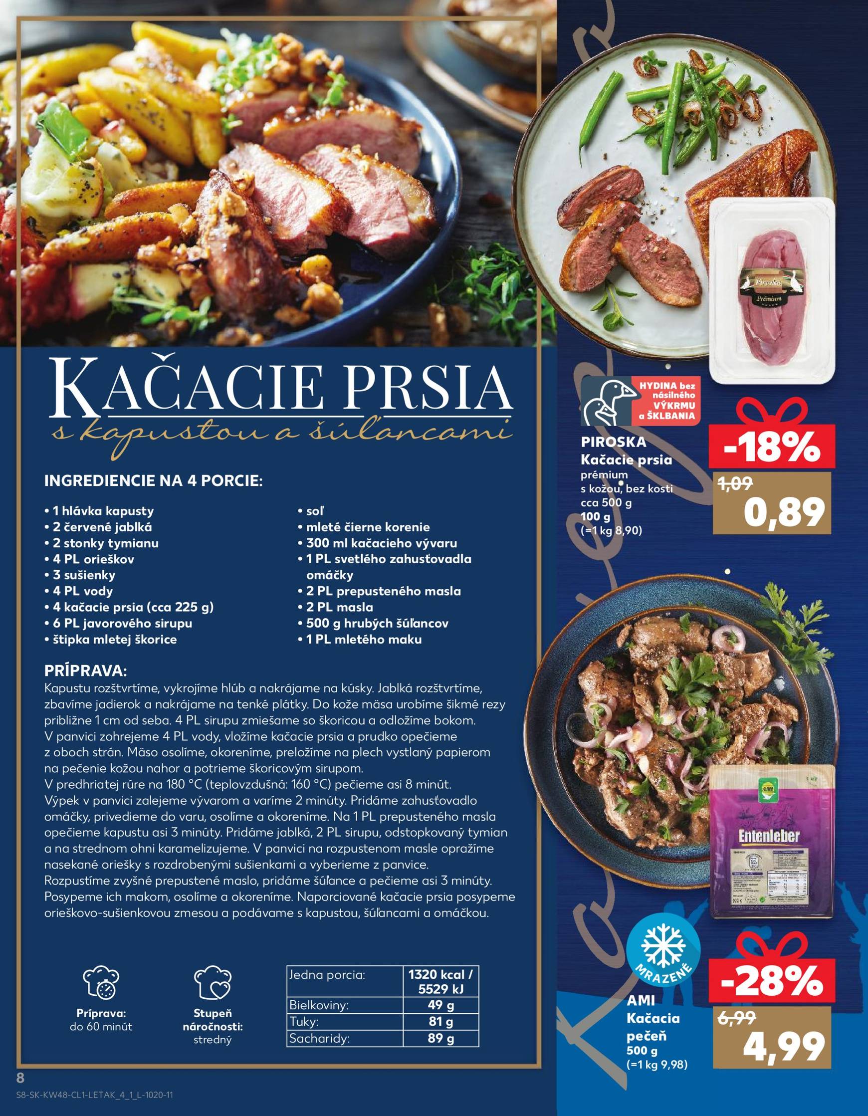 kaufland - Kaufland - Rodinné Vianoce leták platný od 28.11. - 24.12. - page: 8