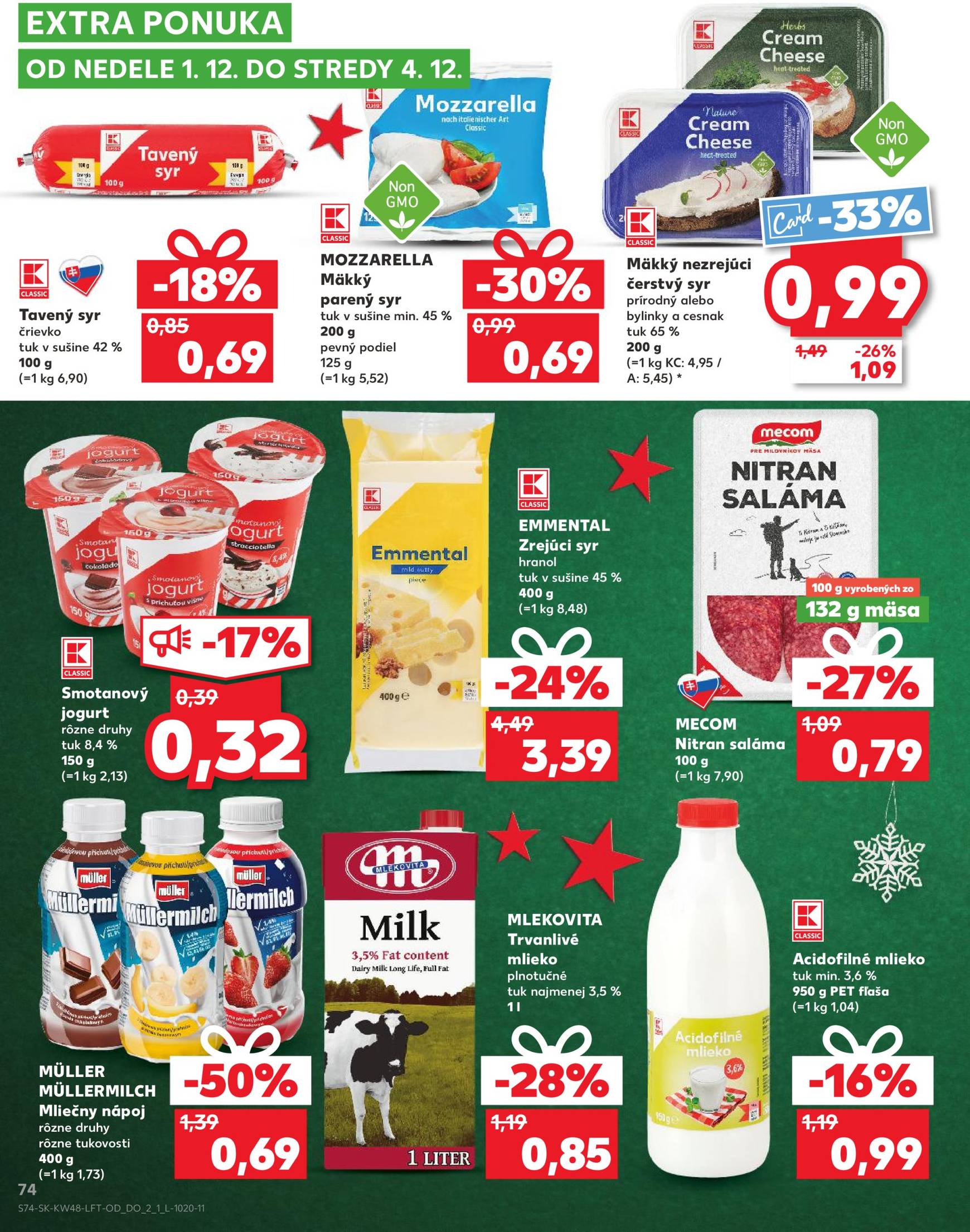 kaufland - Kaufland leták platný od 28.11. - 04.12. - page: 74