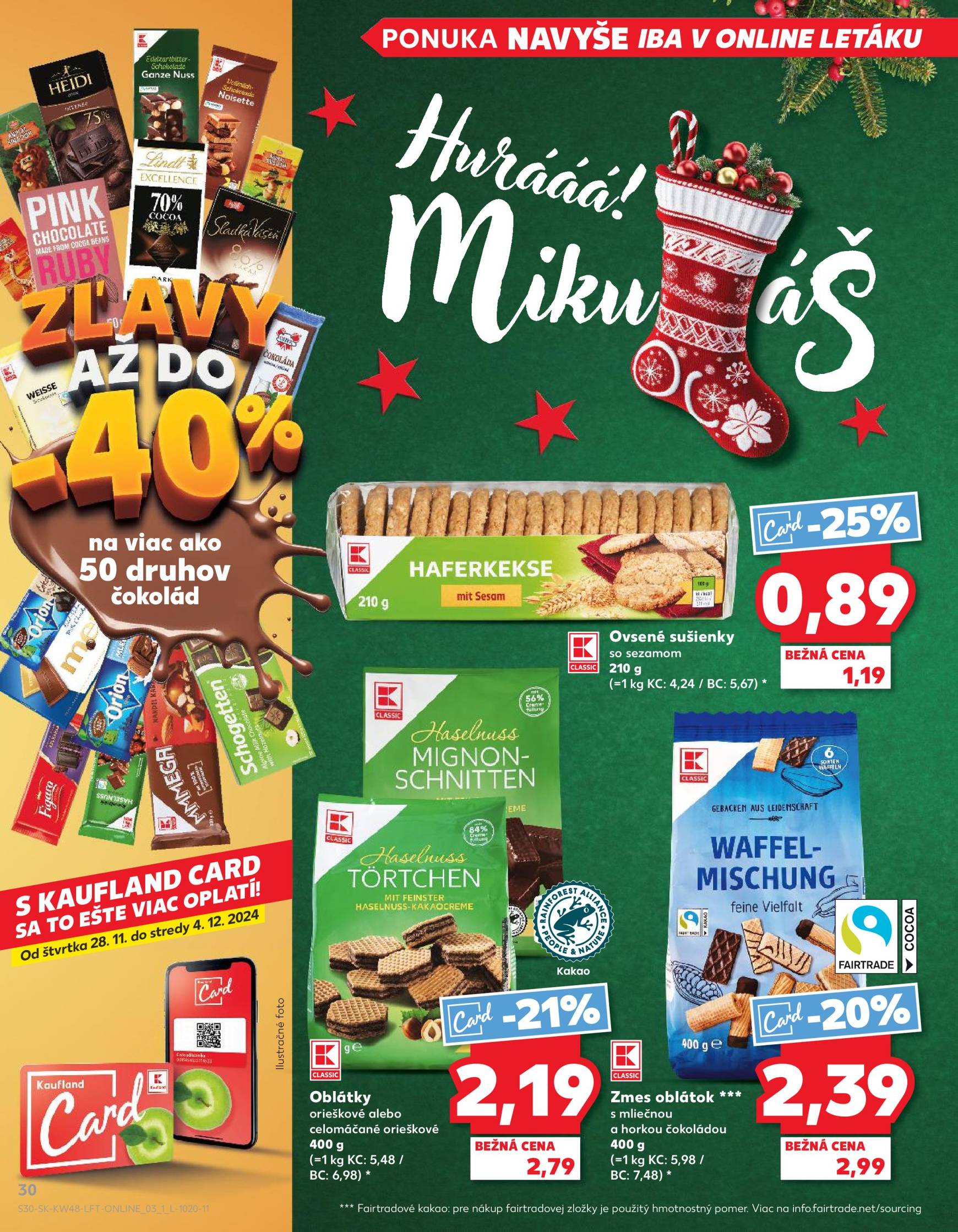 kaufland - Kaufland leták platný od 28.11. - 04.12. - page: 30