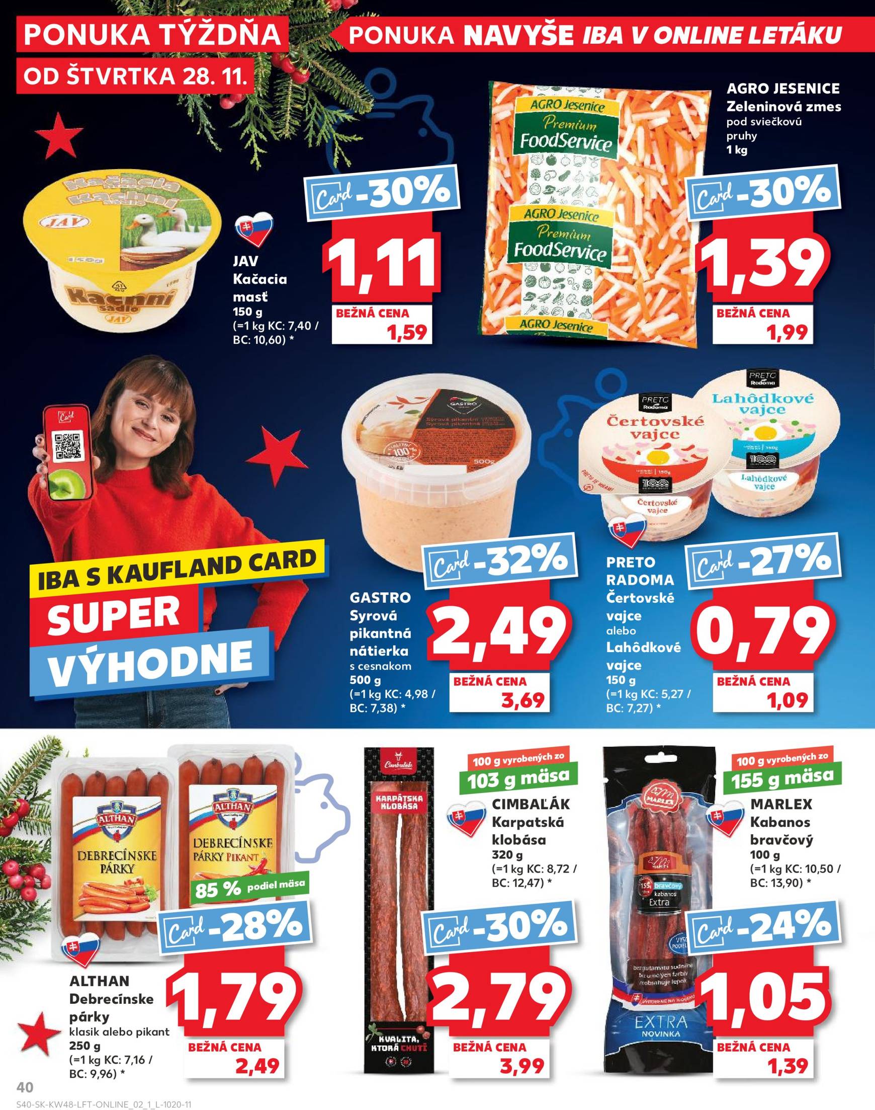 kaufland - Kaufland leták platný od 28.11. - 04.12. - page: 40