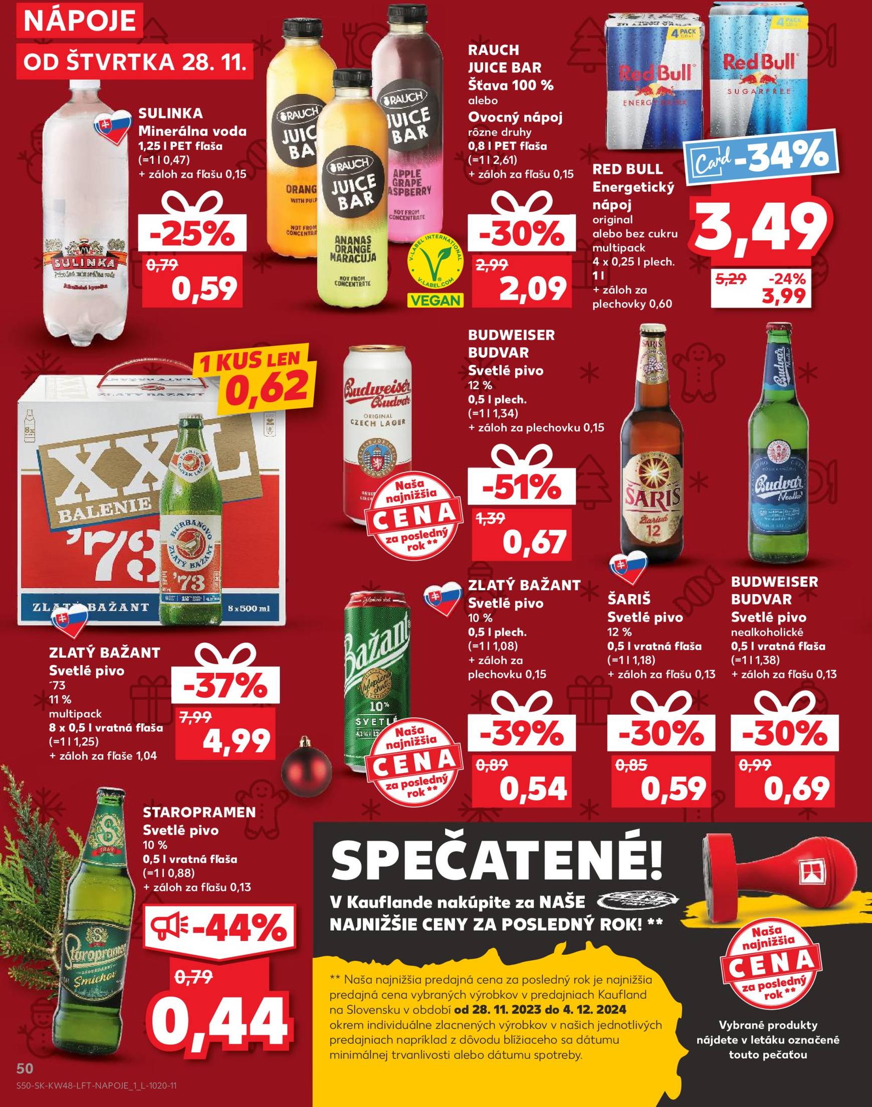 kaufland - Kaufland leták platný od 28.11. - 04.12. - page: 50