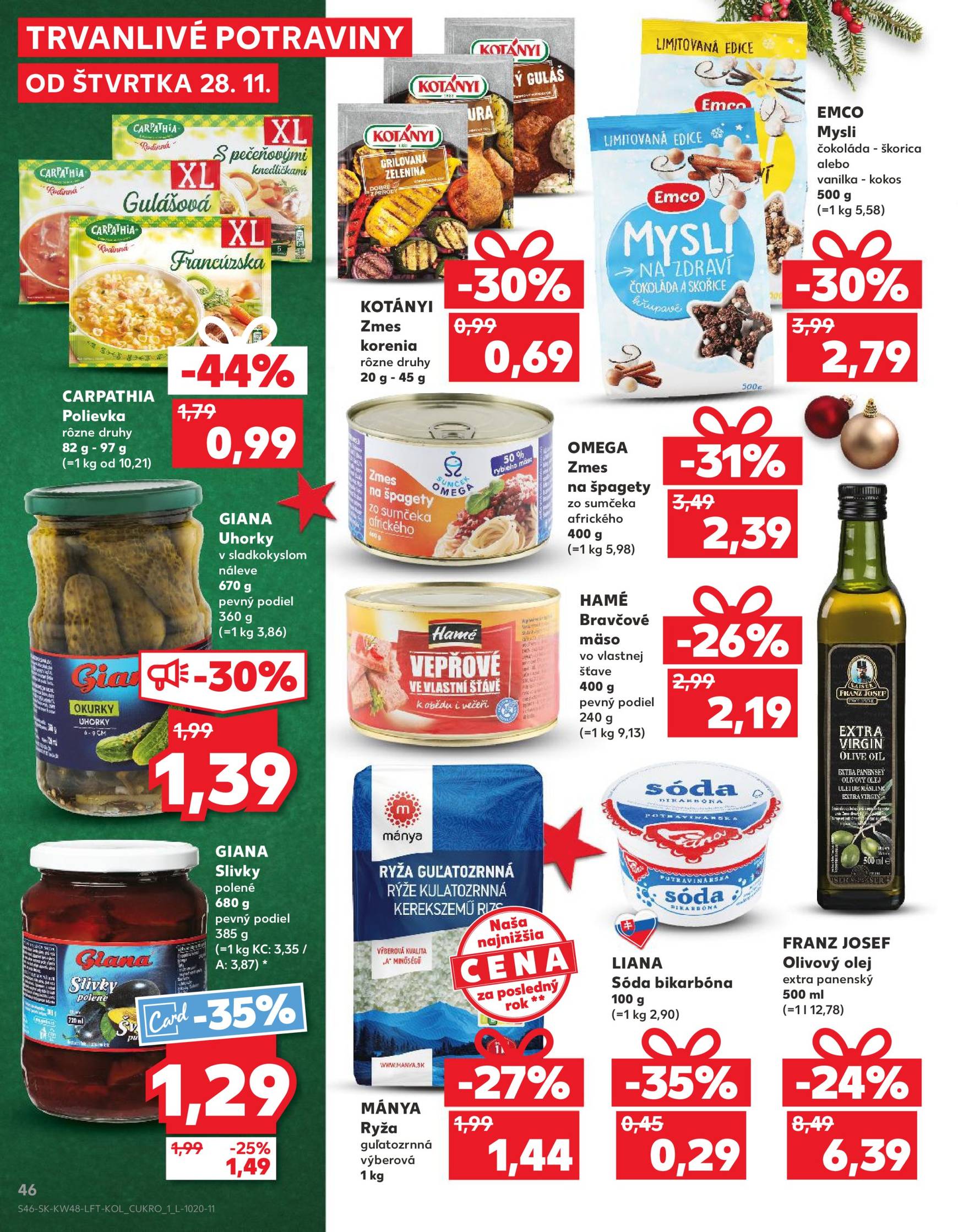 kaufland - Kaufland leták platný od 28.11. - 04.12. - page: 46