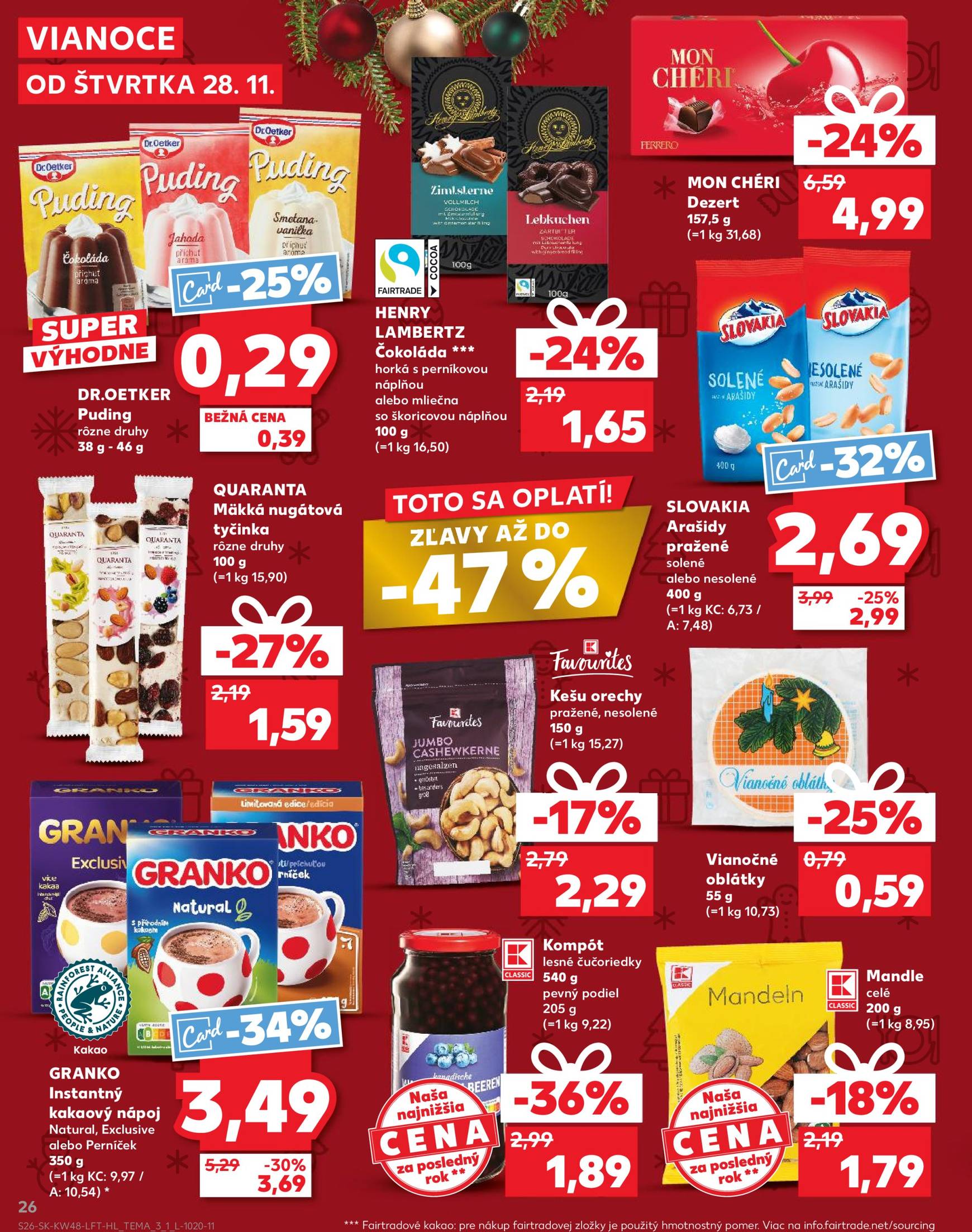 kaufland - Kaufland leták platný od 28.11. - 04.12. - page: 26