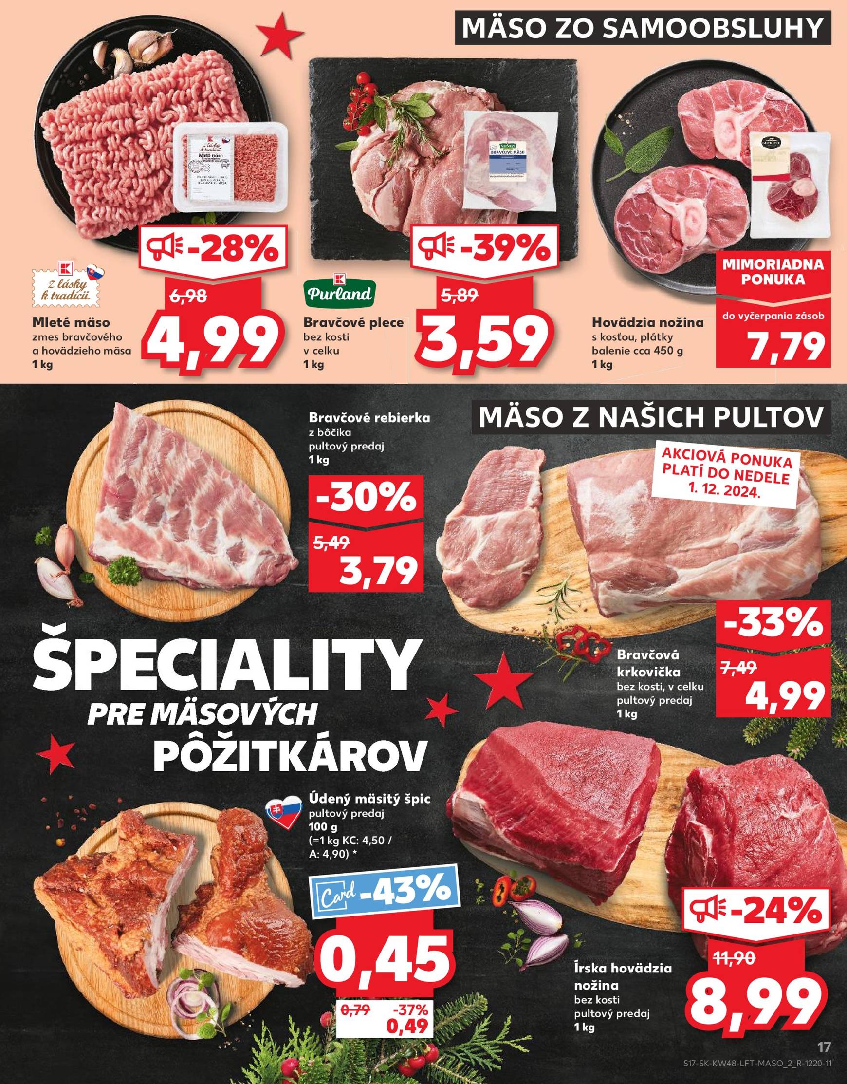 kaufland - Kaufland leták platný od 28.11. - 04.12. - page: 17