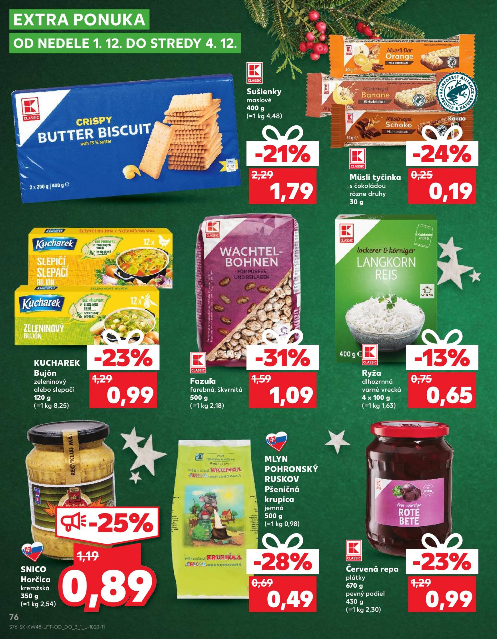 kaufland - Kaufland leták platný od 28.11. - 04.12. - page: 76