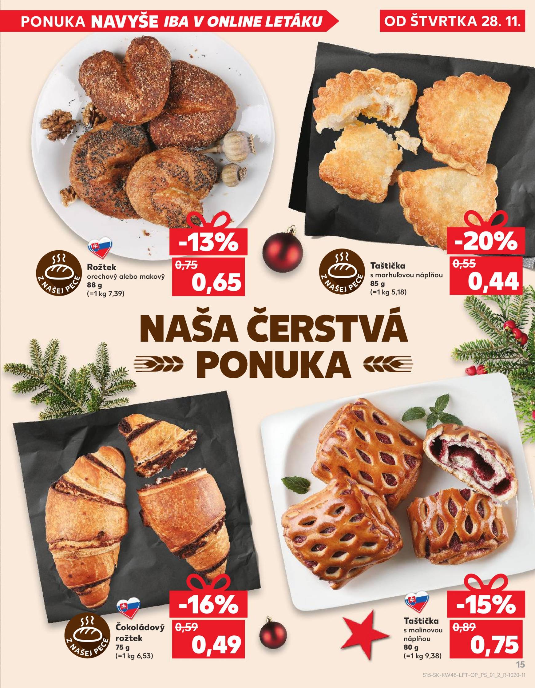 kaufland - Kaufland leták platný od 28.11. - 04.12. - page: 15