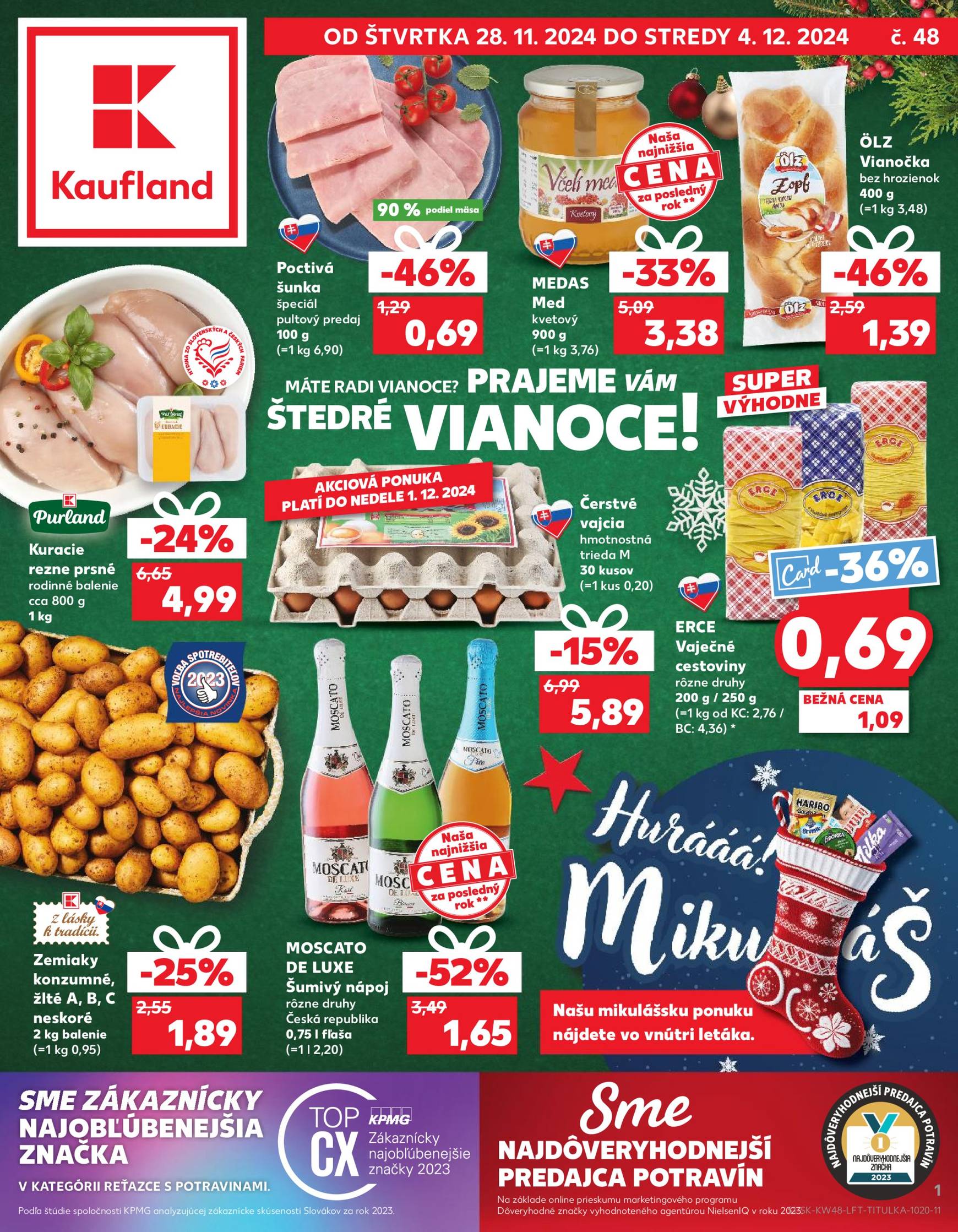 kaufland - Kaufland leták platný od 28.11. - 04.12.