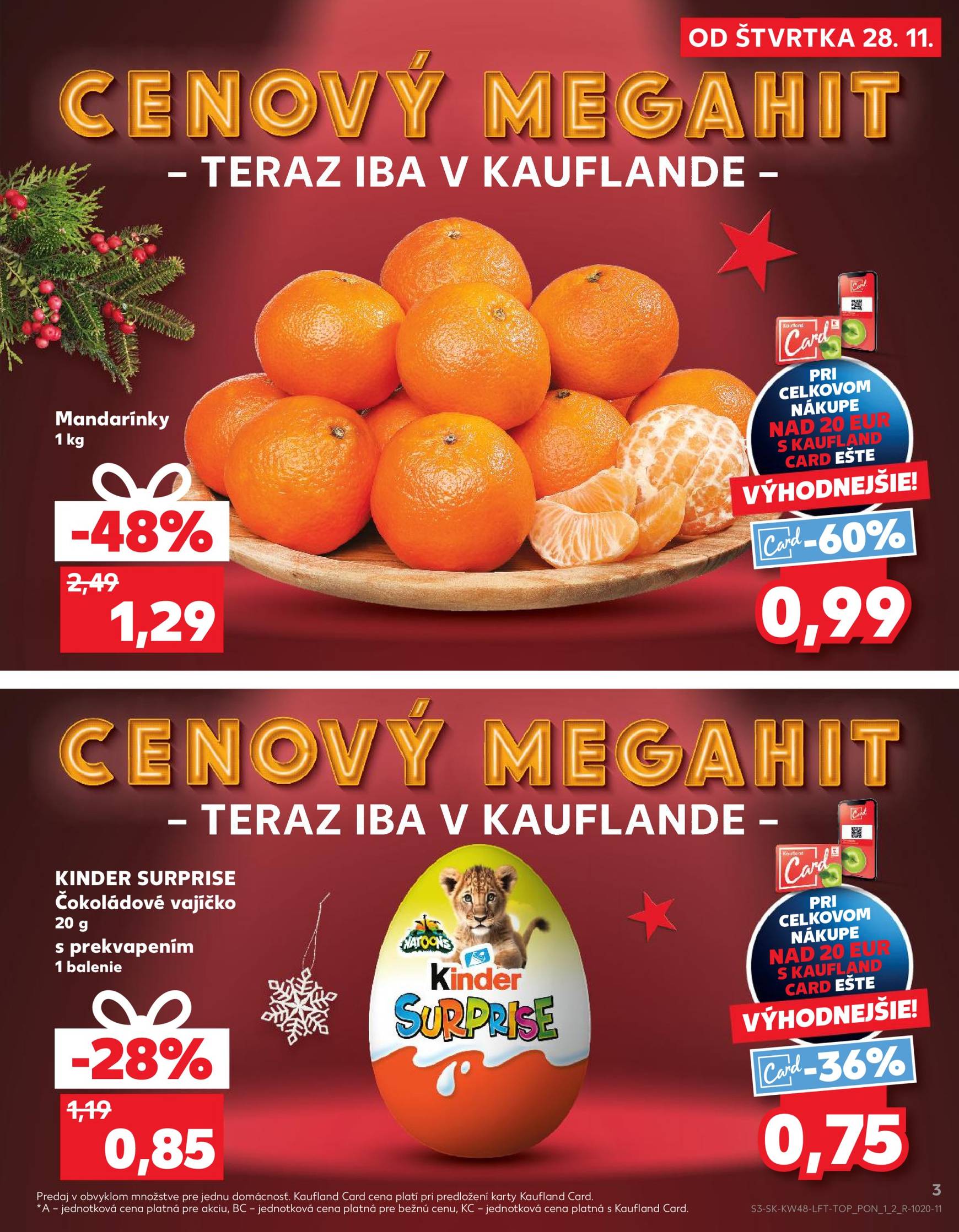 kaufland - Kaufland leták platný od 28.11. - 04.12. - page: 3