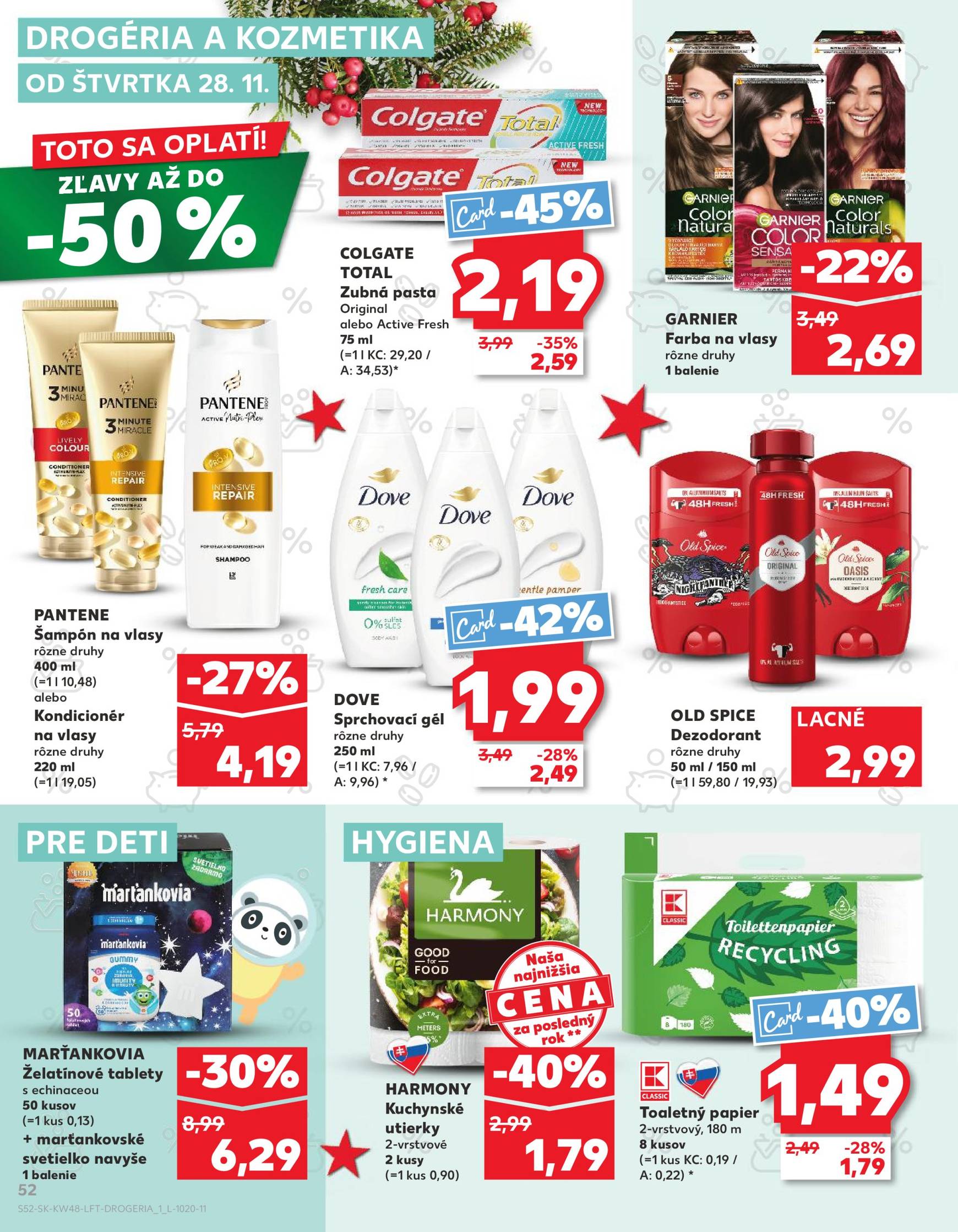 kaufland - Kaufland leták platný od 28.11. - 04.12. - page: 52