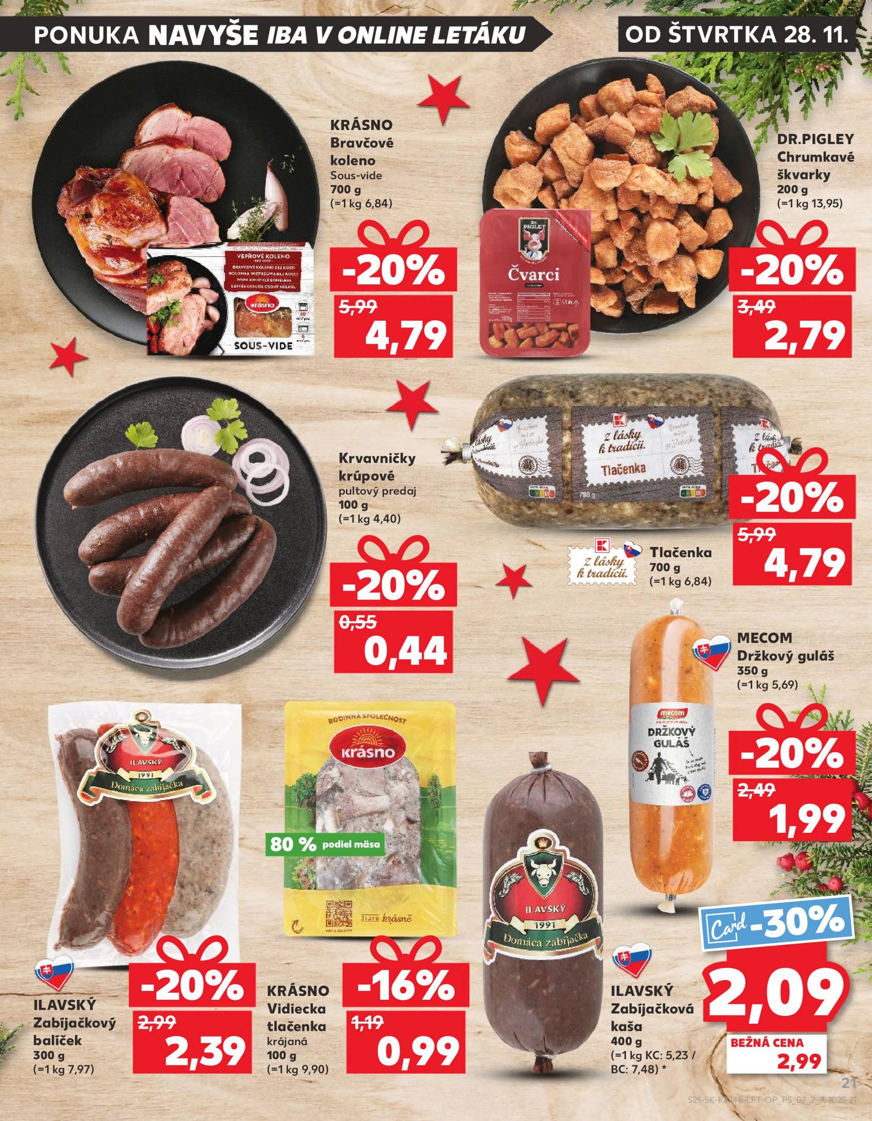 kaufland - Kaufland leták platný od 28.11. - 04.12. - page: 21