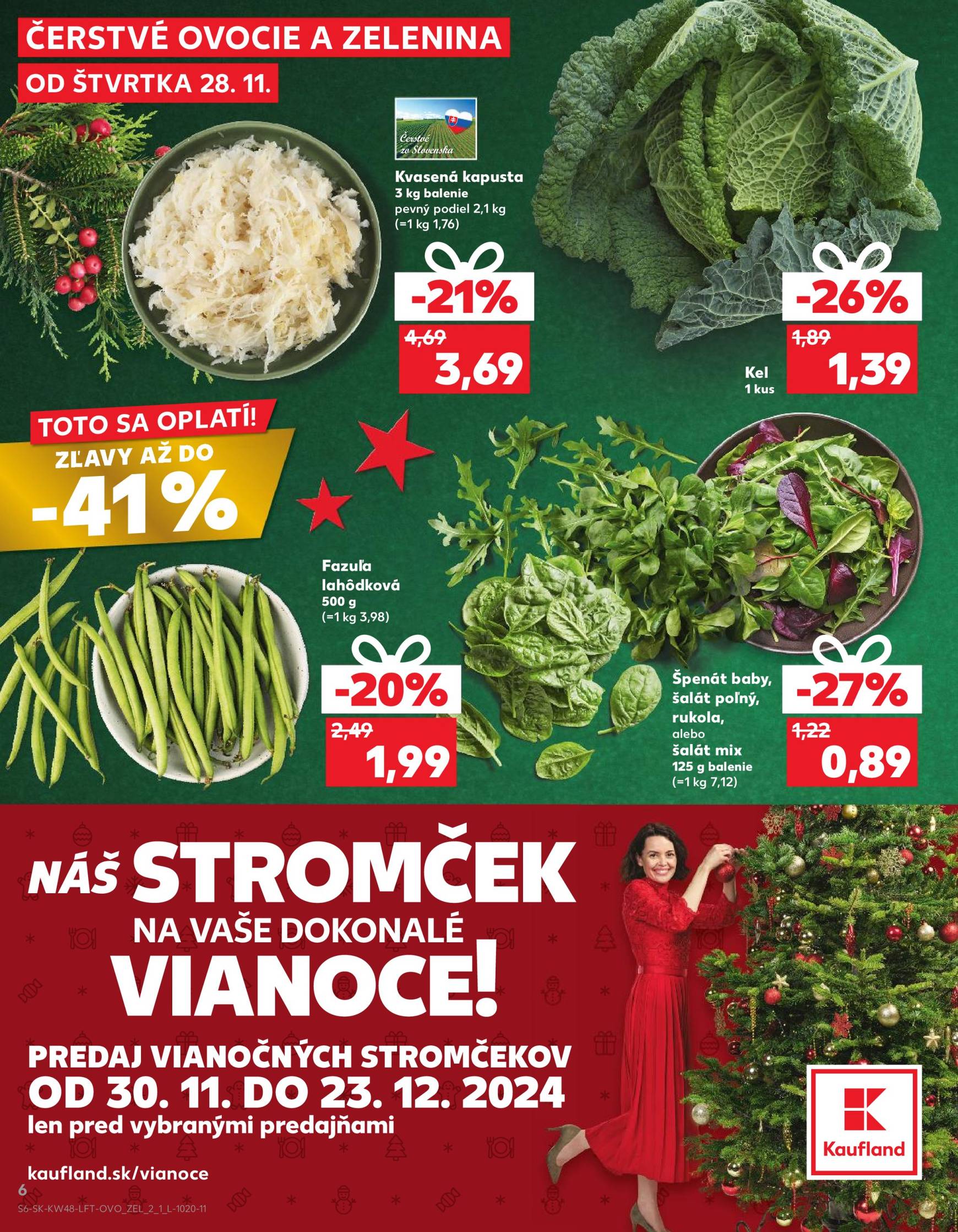 kaufland - Kaufland leták platný od 28.11. - 04.12. - page: 6