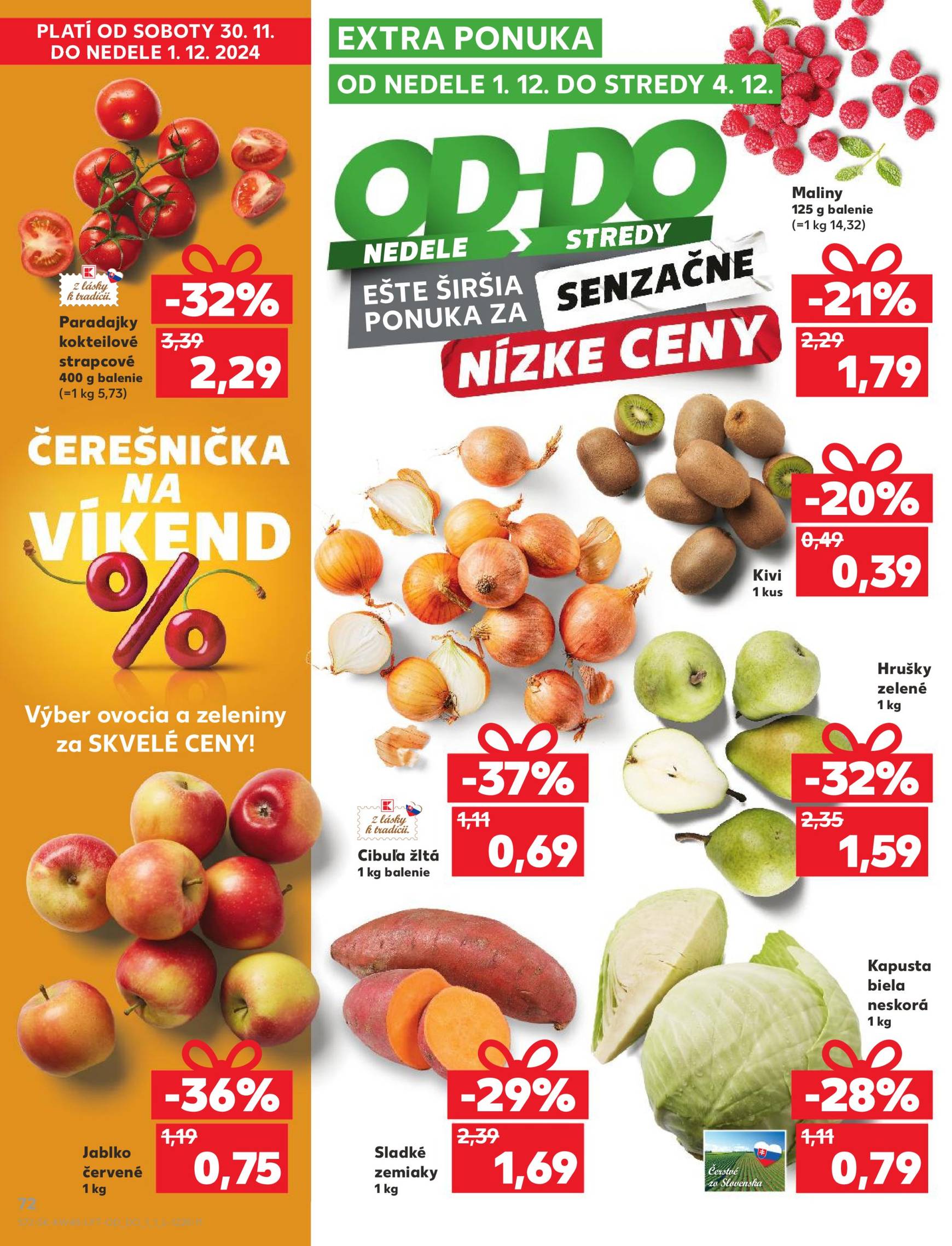 kaufland - Kaufland leták platný od 28.11. - 04.12. - page: 72