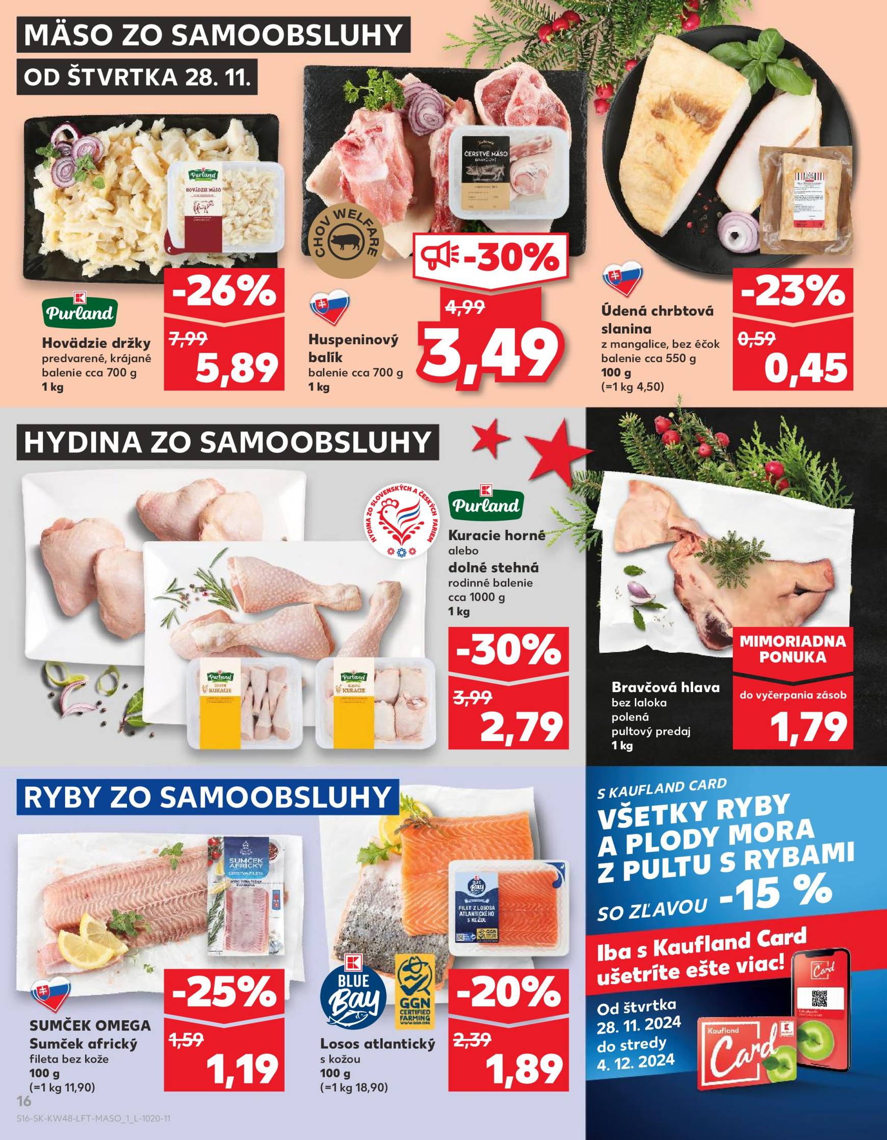 kaufland - Kaufland leták platný od 28.11. - 04.12. - page: 16