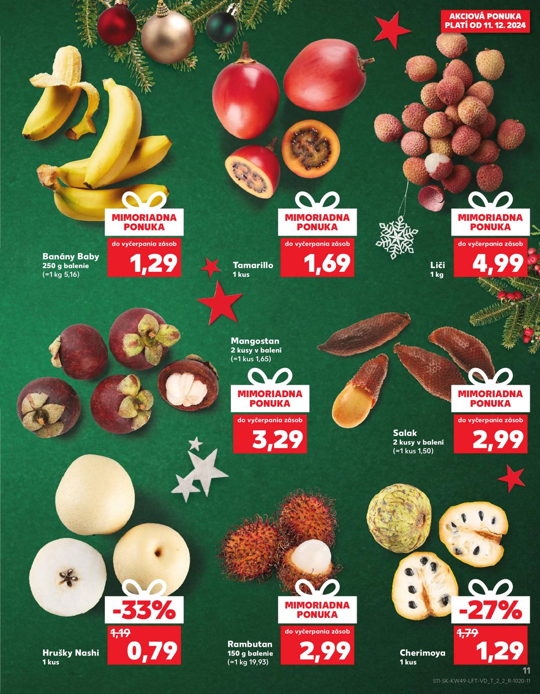 kaufland - Kaufland leták platný od 05.12. - 11.12. - page: 11