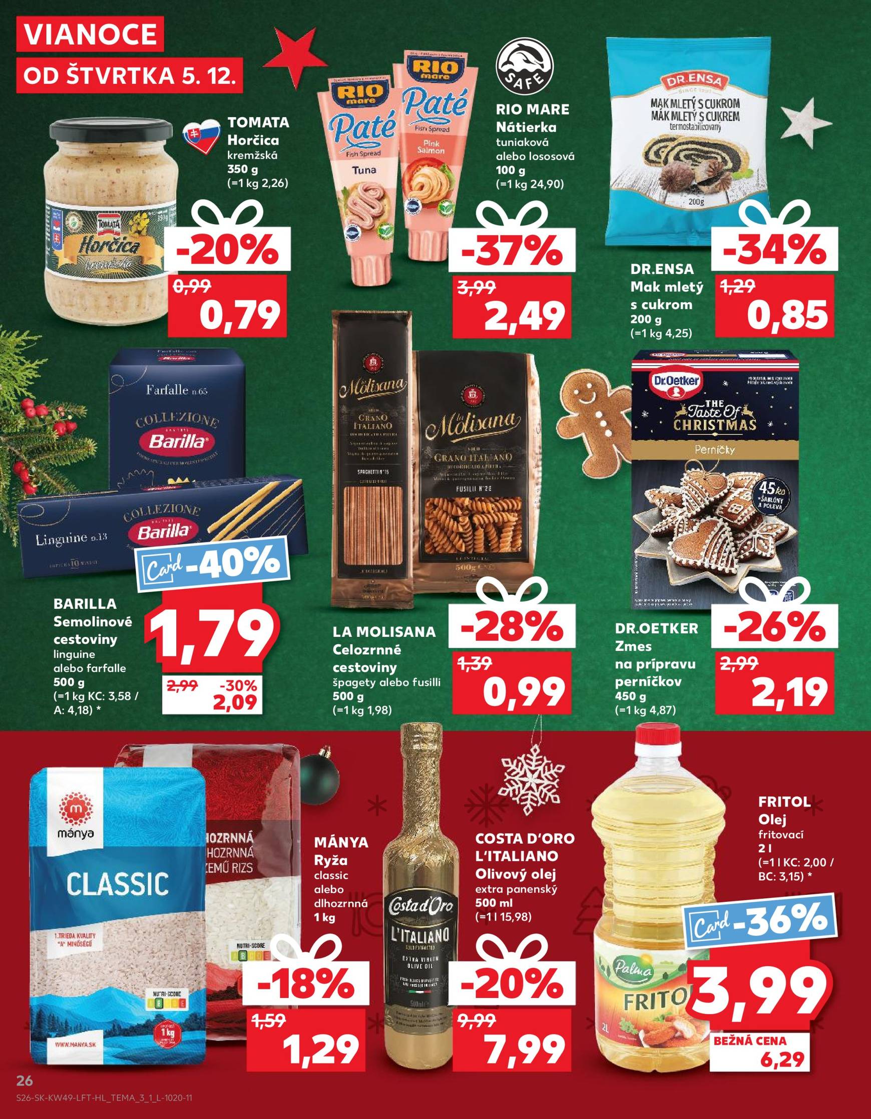 kaufland - Kaufland leták platný od 05.12. - 11.12. - page: 26