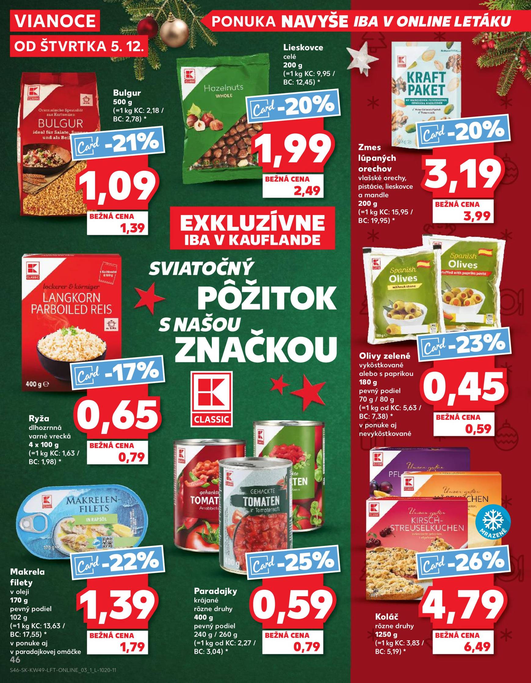 kaufland - Kaufland leták platný od 05.12. - 11.12. - page: 46