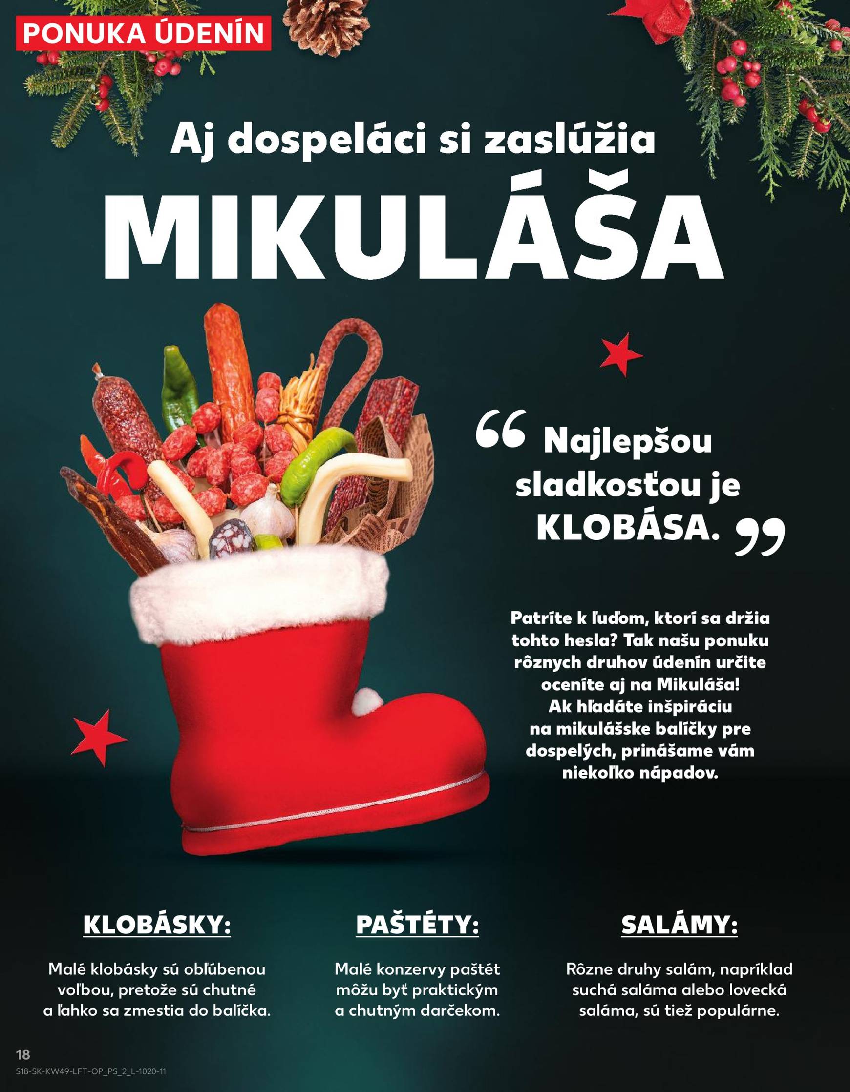 kaufland - Kaufland leták platný od 05.12. - 11.12. - page: 18