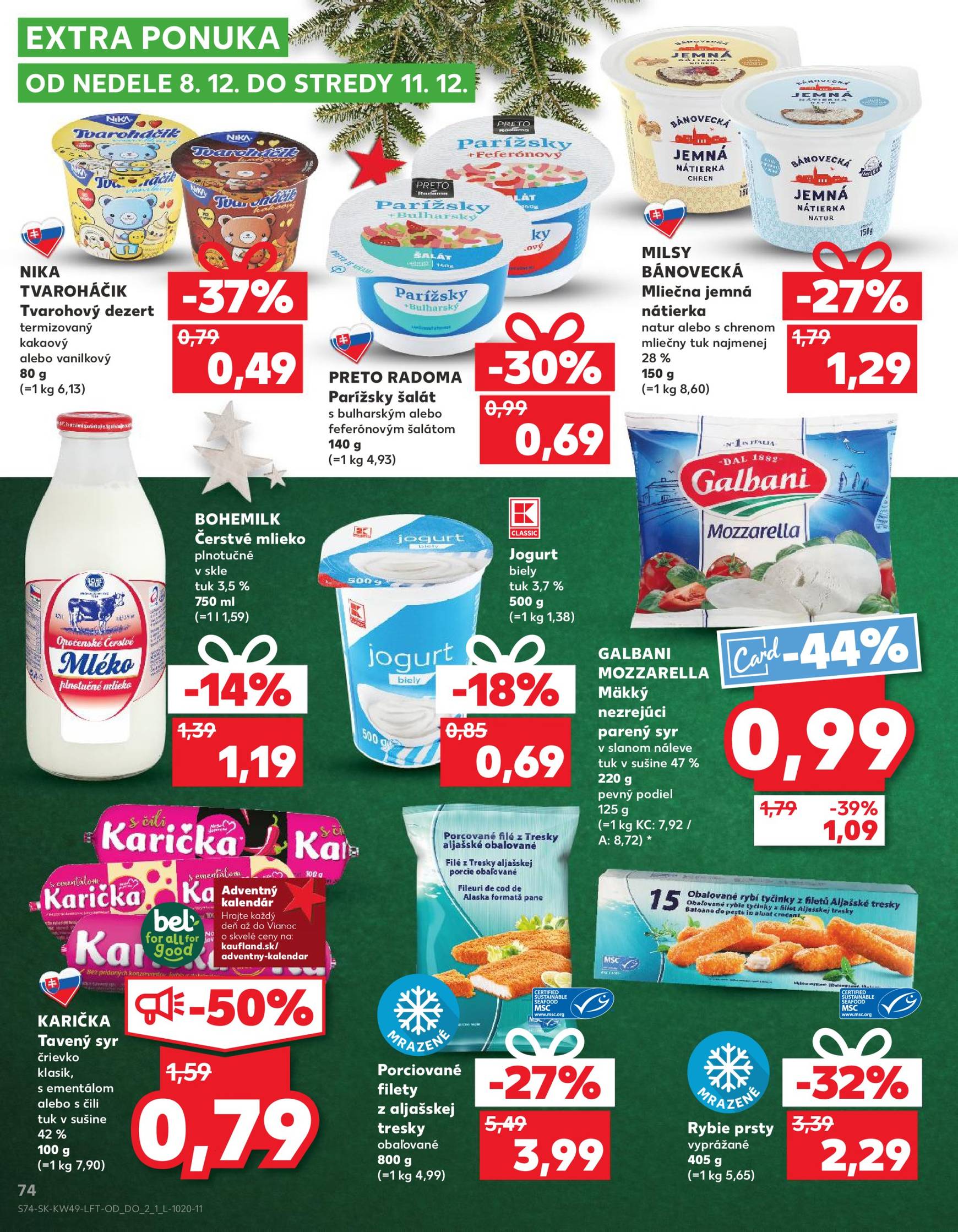 kaufland - Kaufland leták platný od 05.12. - 11.12. - page: 74