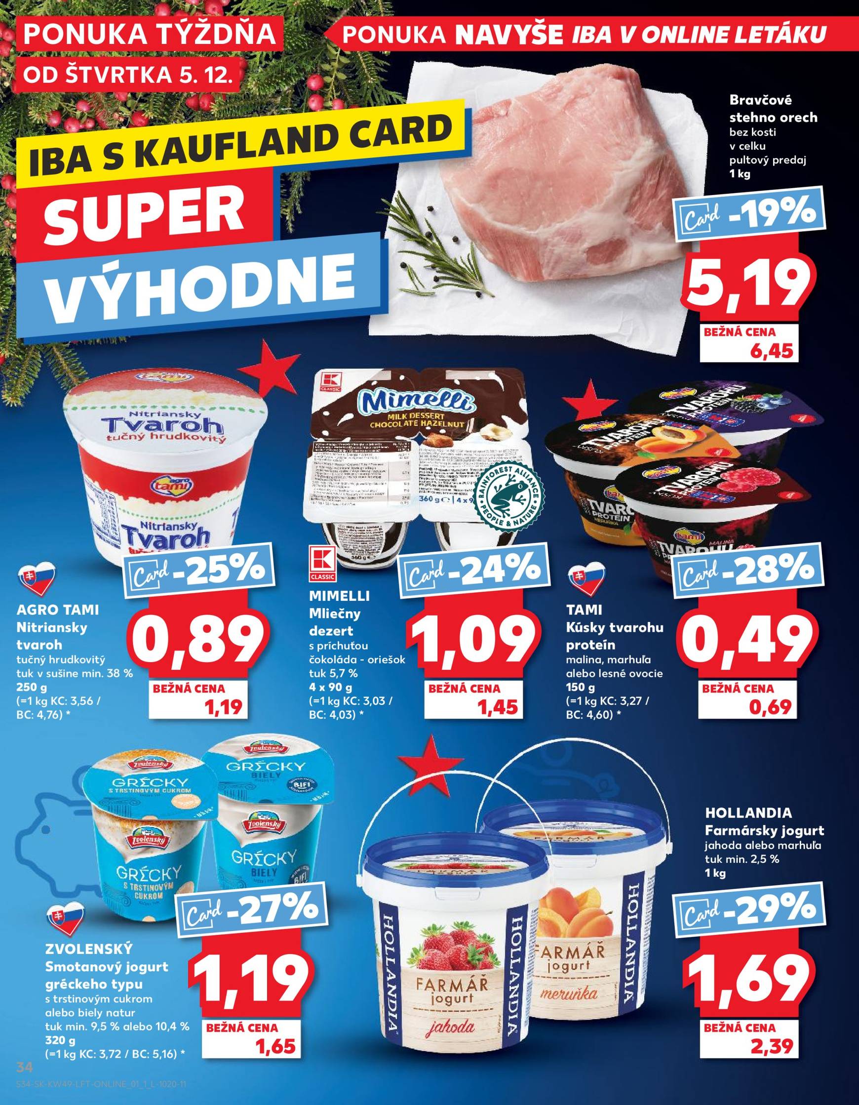 kaufland - Kaufland leták platný od 05.12. - 11.12. - page: 34