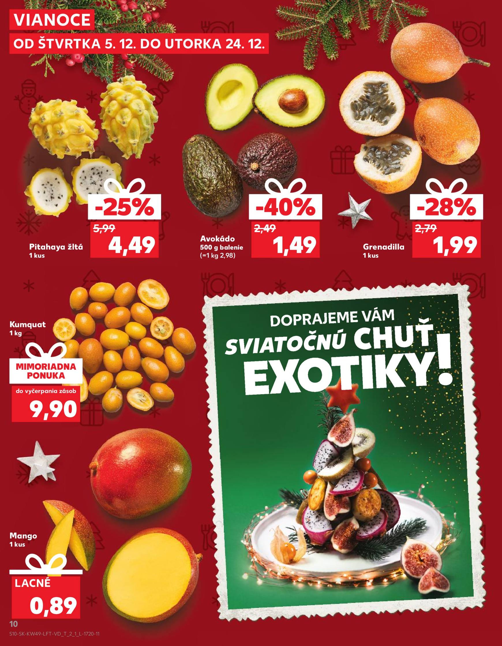 kaufland - Kaufland leták platný od 05.12. - 11.12. - page: 10