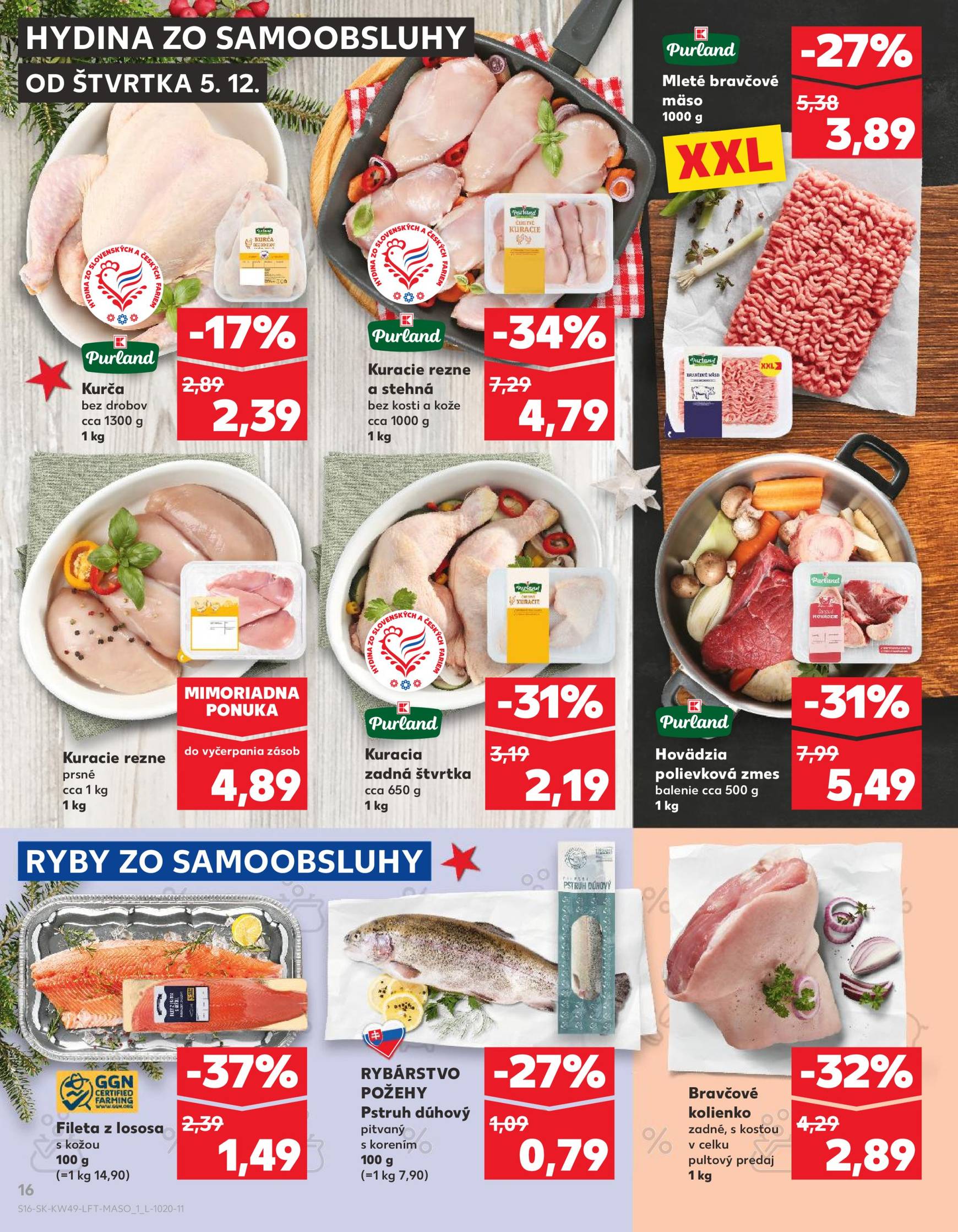 kaufland - Kaufland leták platný od 05.12. - 11.12. - page: 16