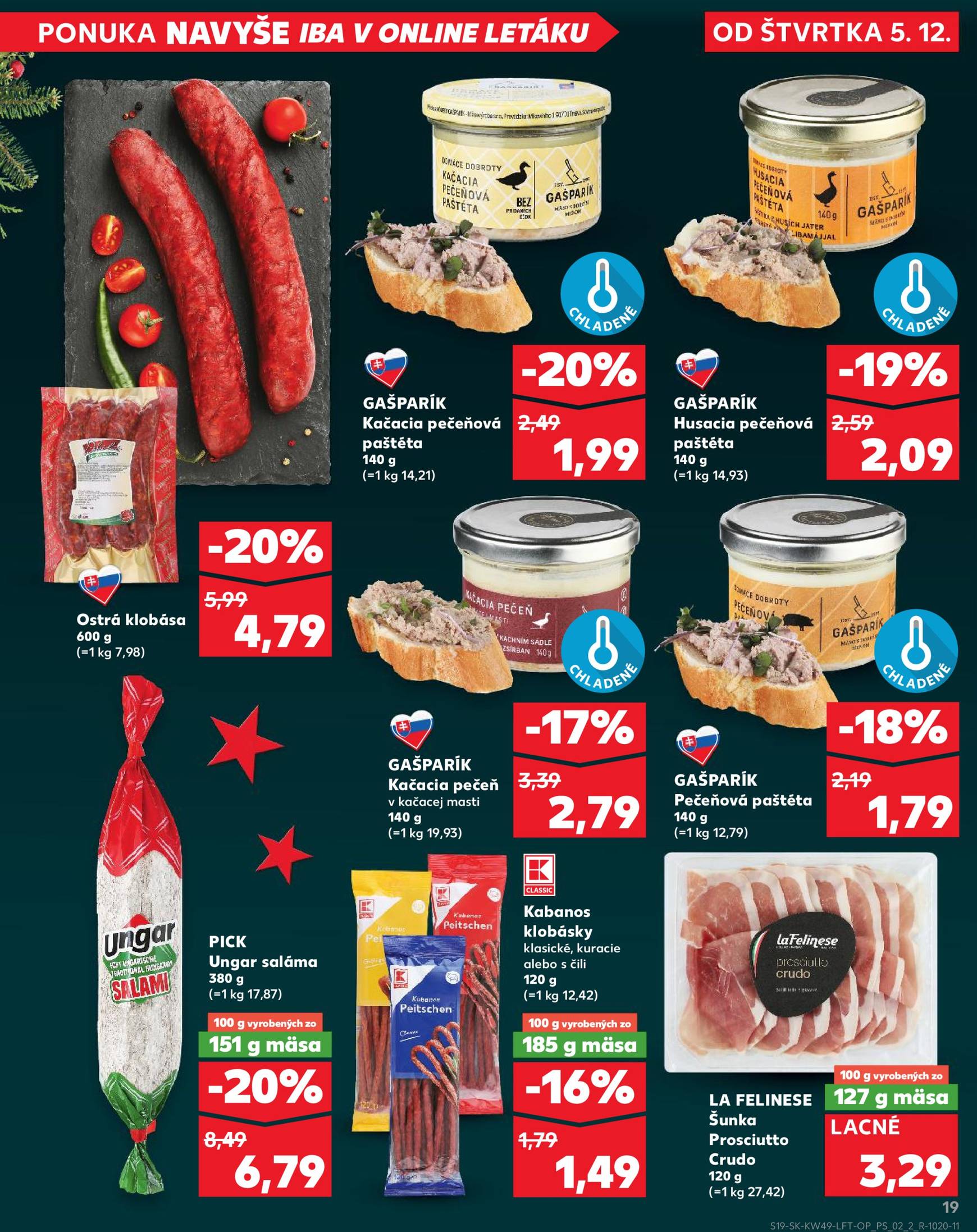 kaufland - Kaufland leták platný od 05.12. - 11.12. - page: 19