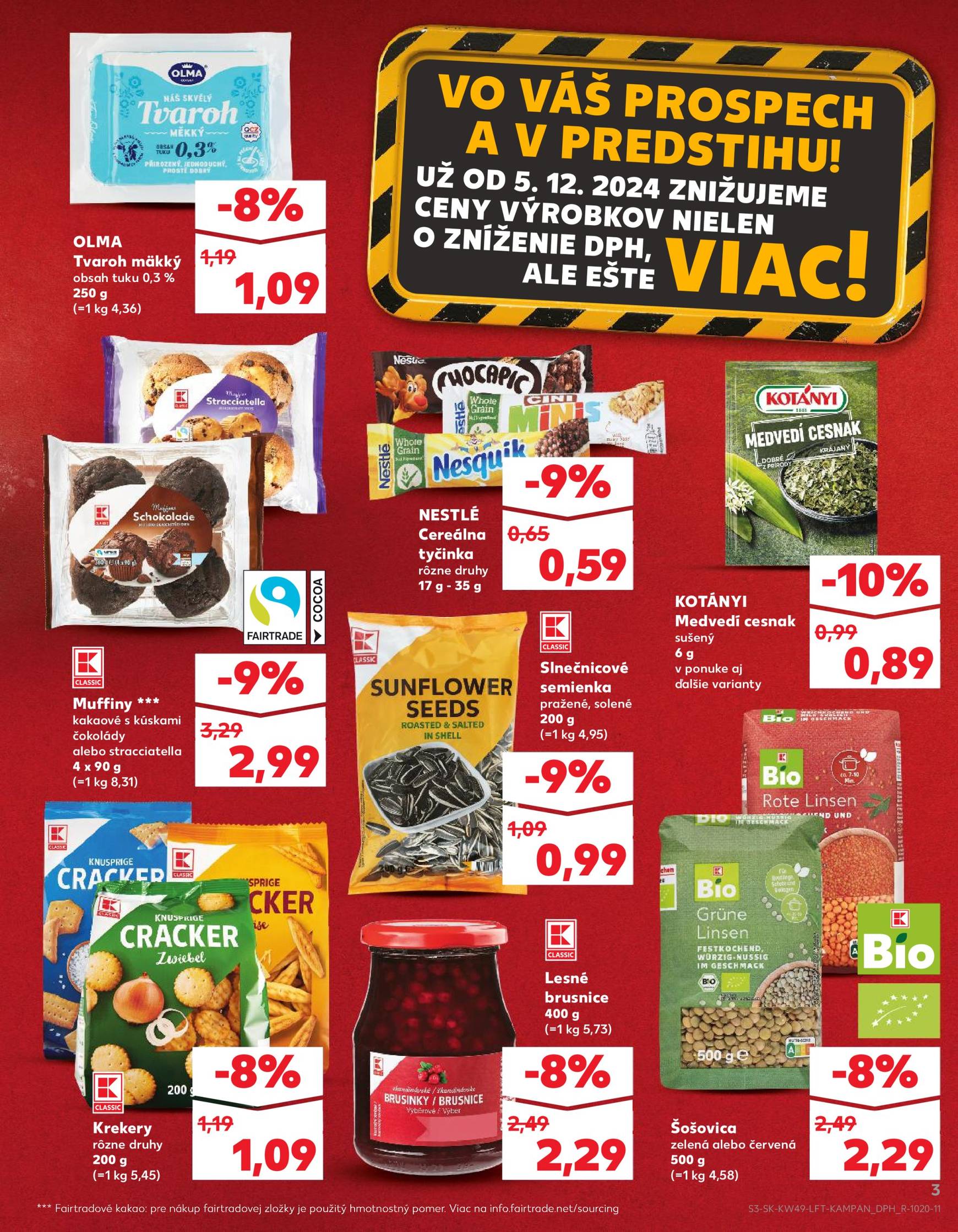 kaufland - Kaufland leták platný od 05.12. - 11.12. - page: 3