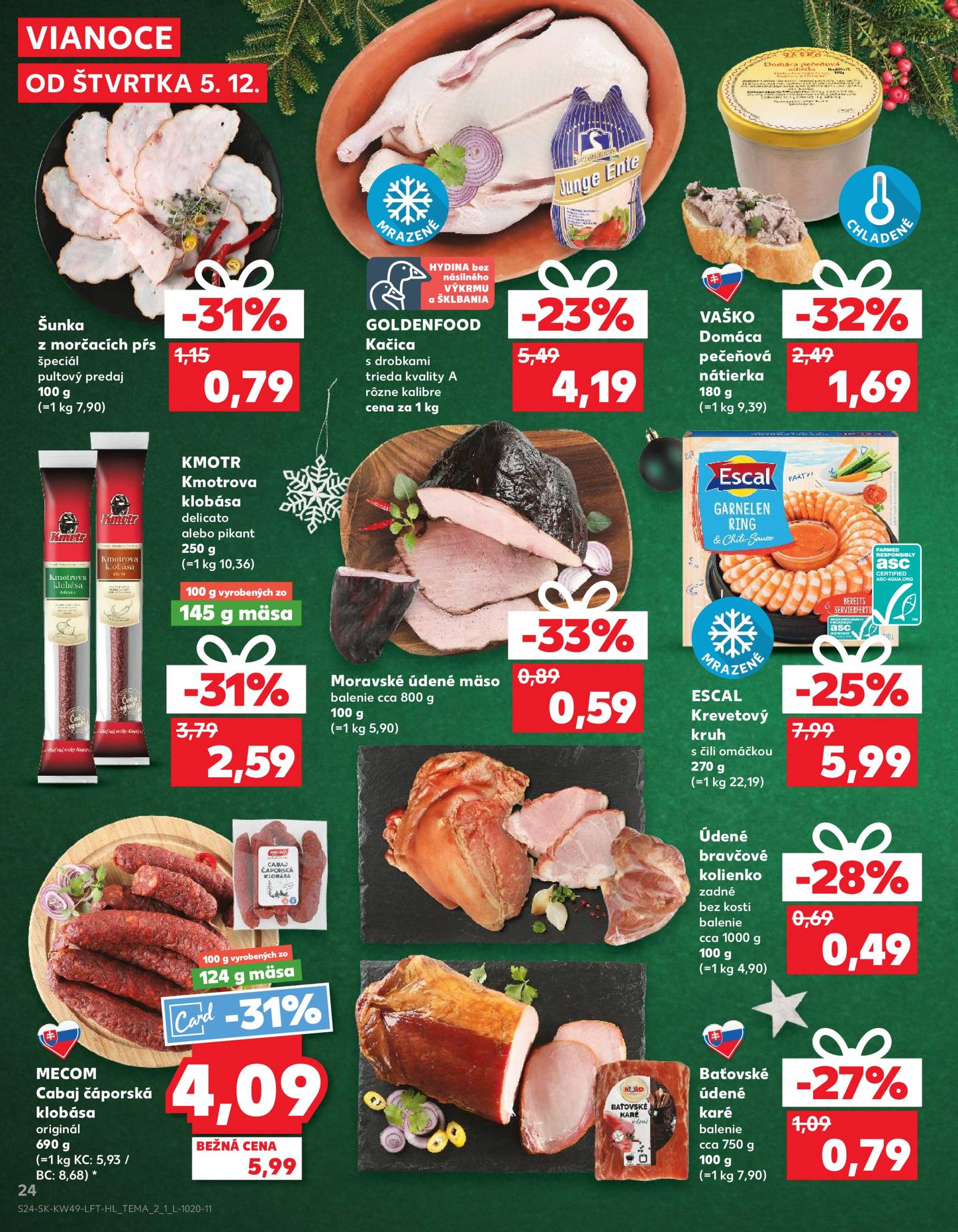 kaufland - Kaufland leták platný od 05.12. - 11.12. - page: 24