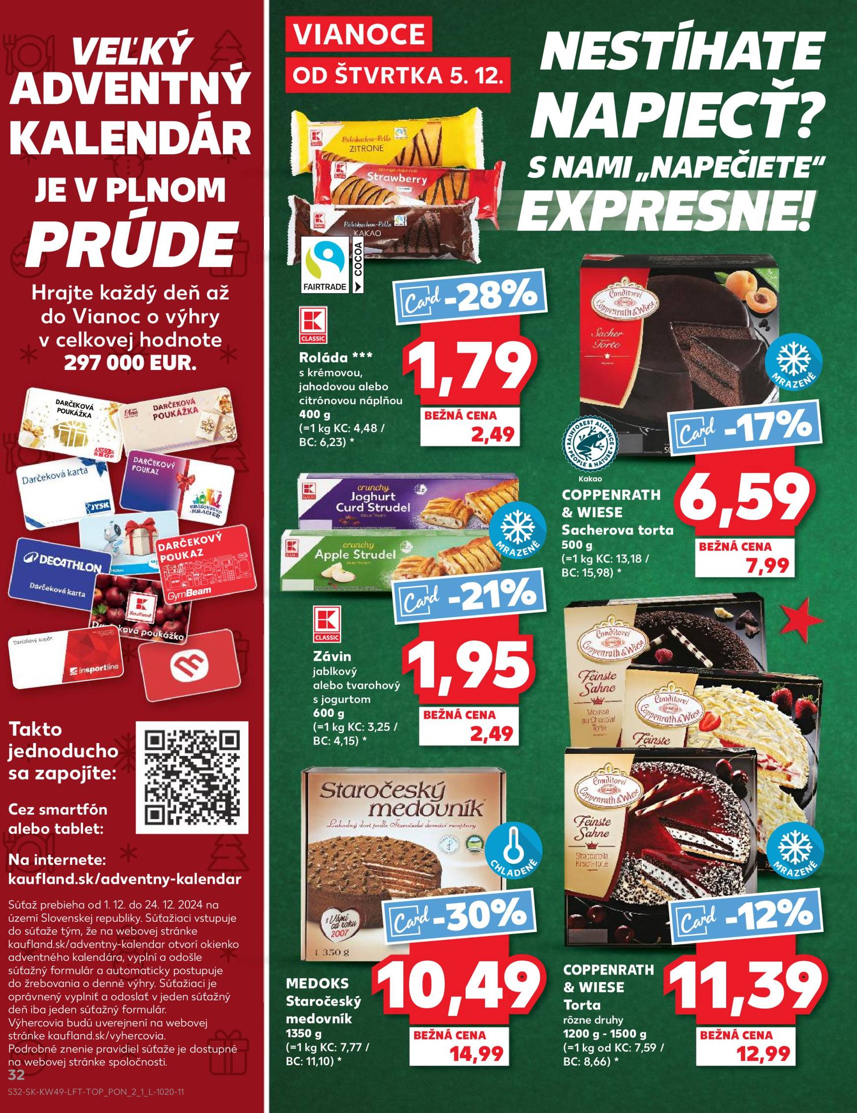 kaufland - Kaufland leták platný od 05.12. - 11.12. - page: 32