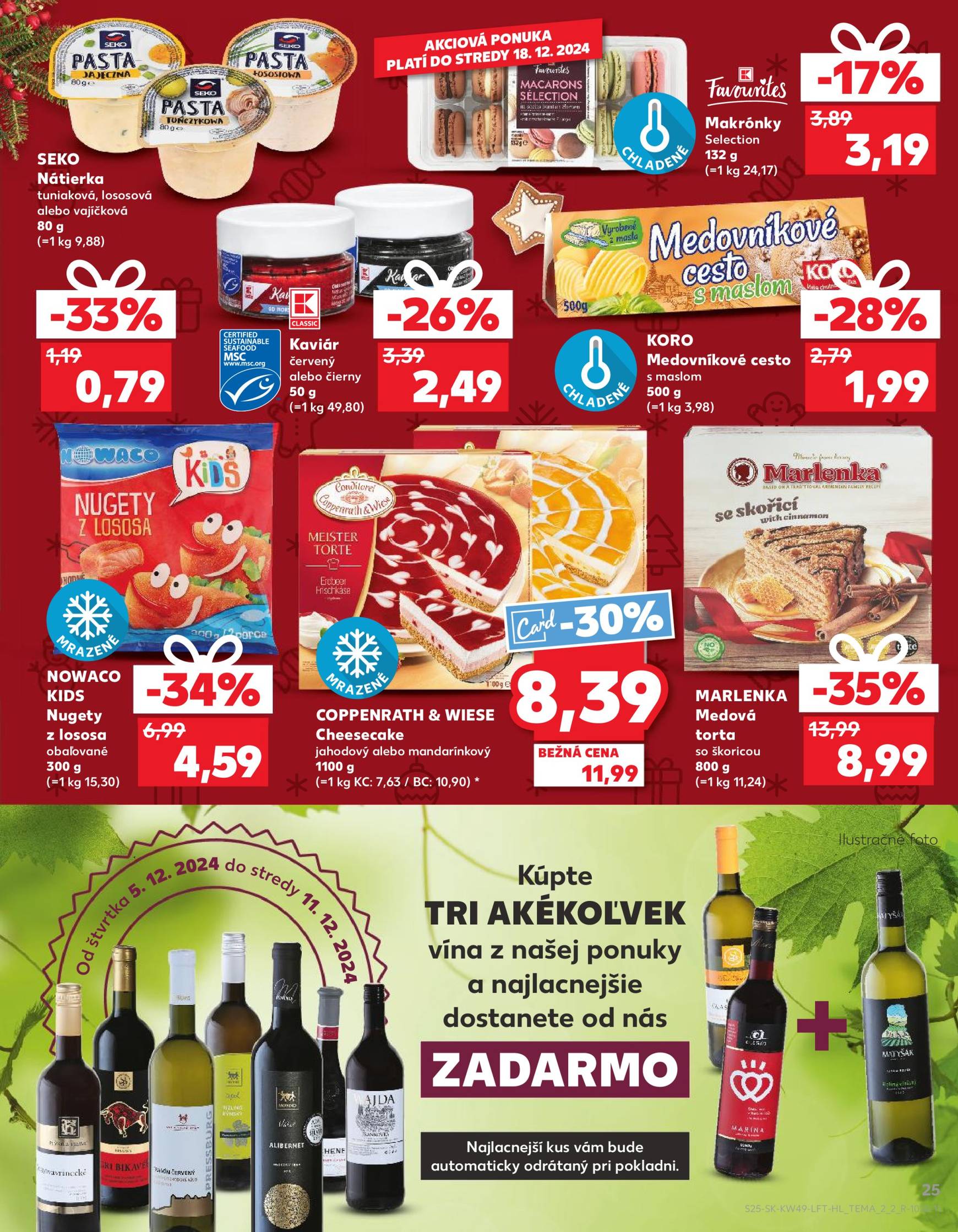 kaufland - Kaufland leták platný od 05.12. - 11.12. - page: 25