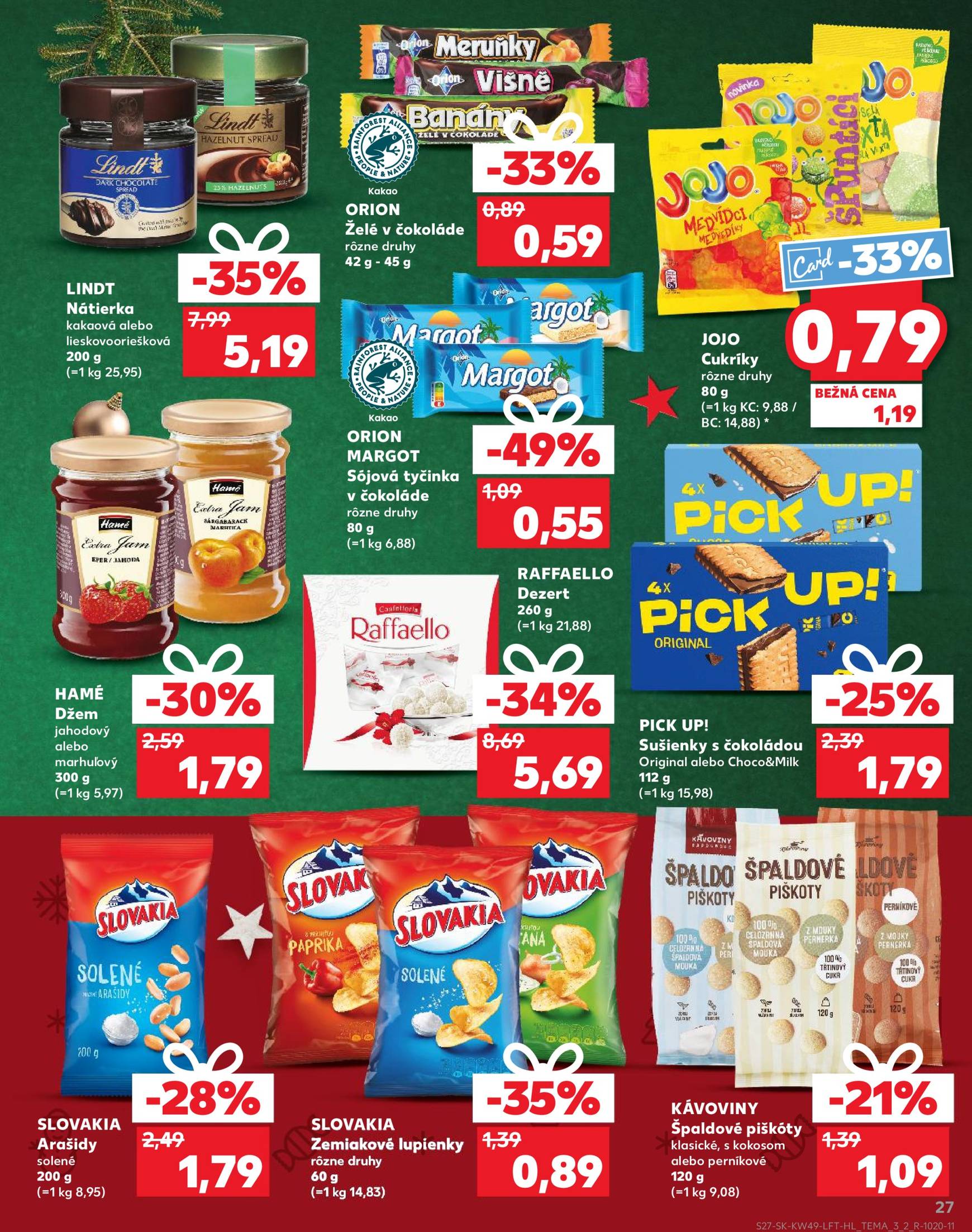 kaufland - Kaufland leták platný od 05.12. - 11.12. - page: 27