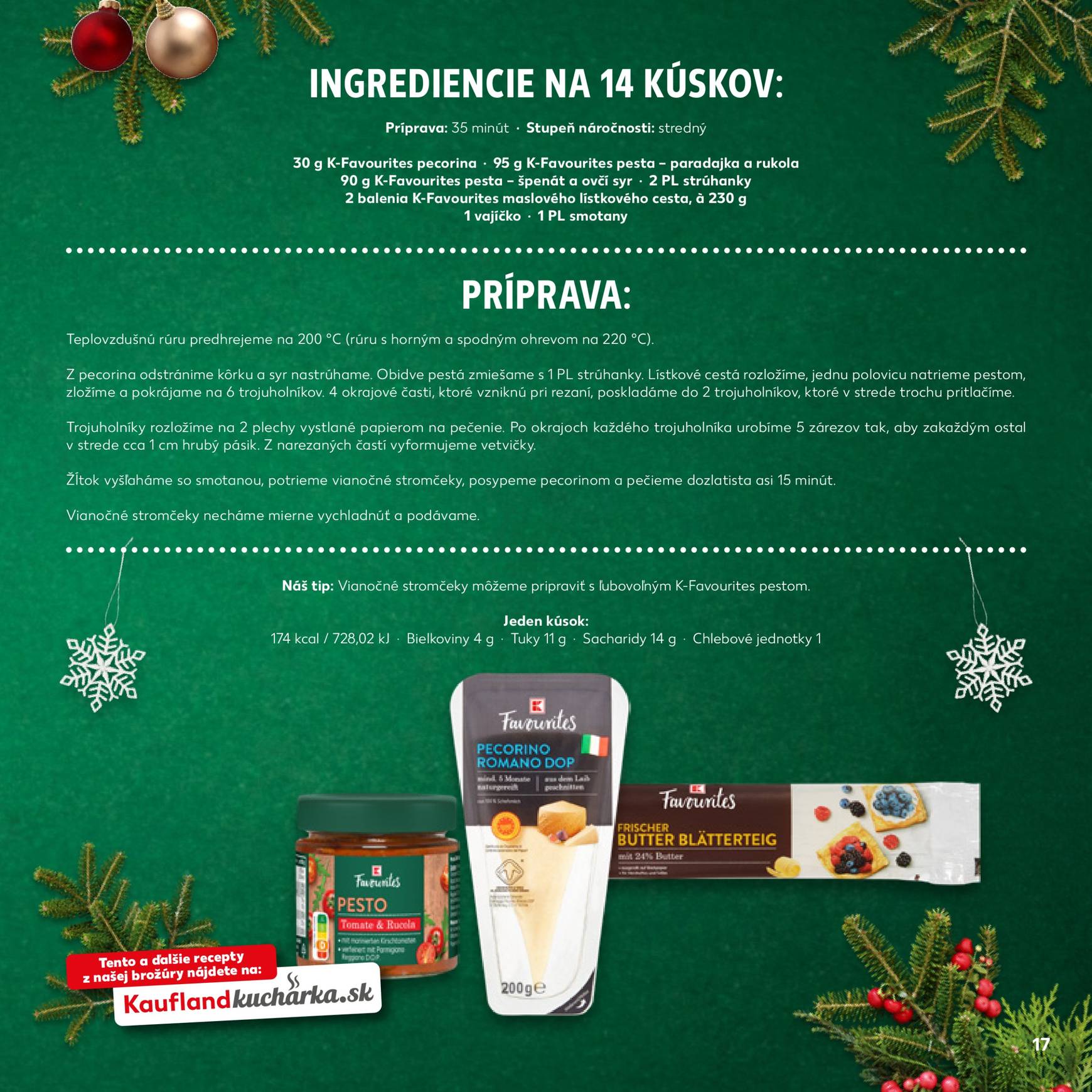 kaufland - Kaufland - Vianočné recepty leták platný od 05.12. - 24.12. - page: 17