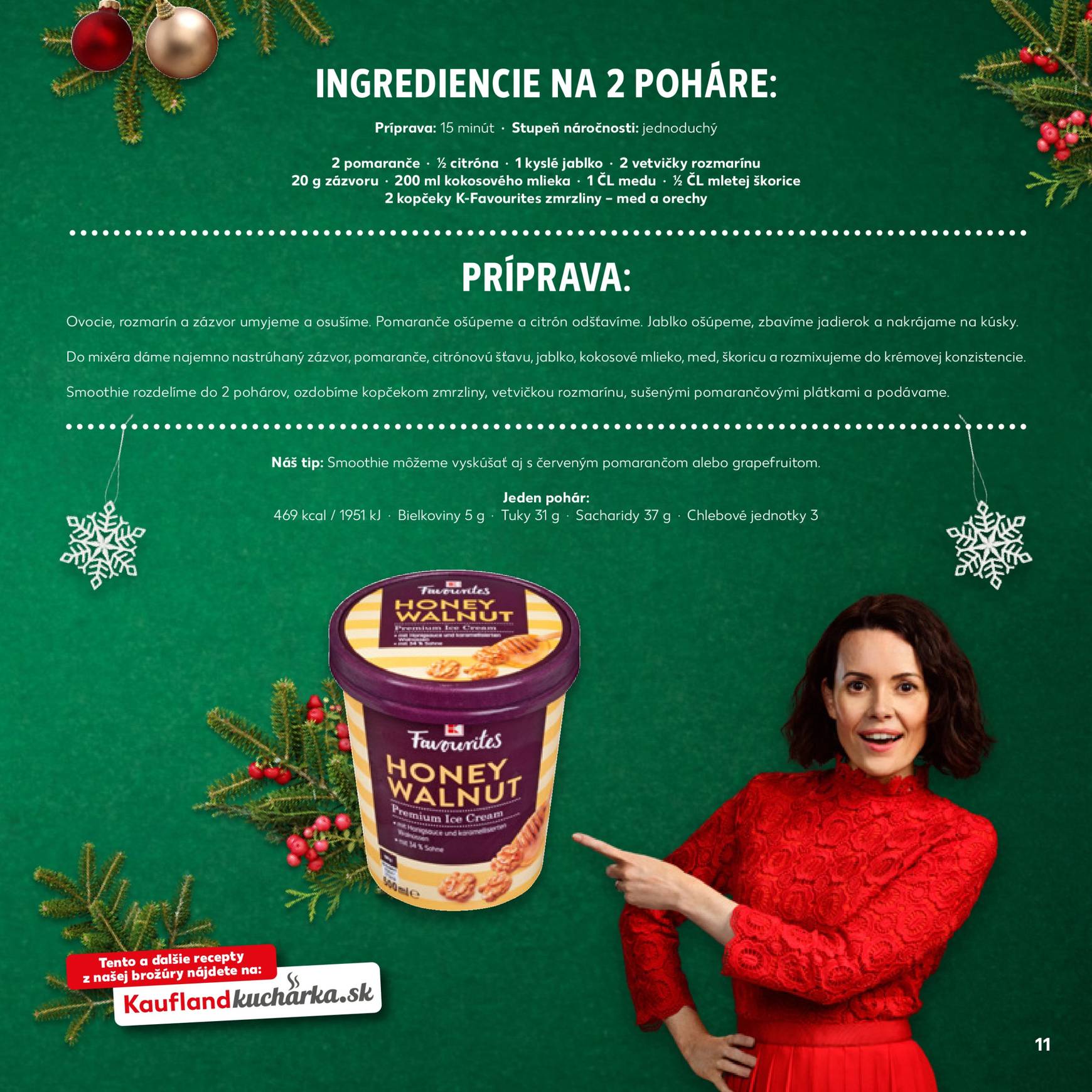 kaufland - Kaufland - Vianočné recepty leták platný od 05.12. - 24.12. - page: 11