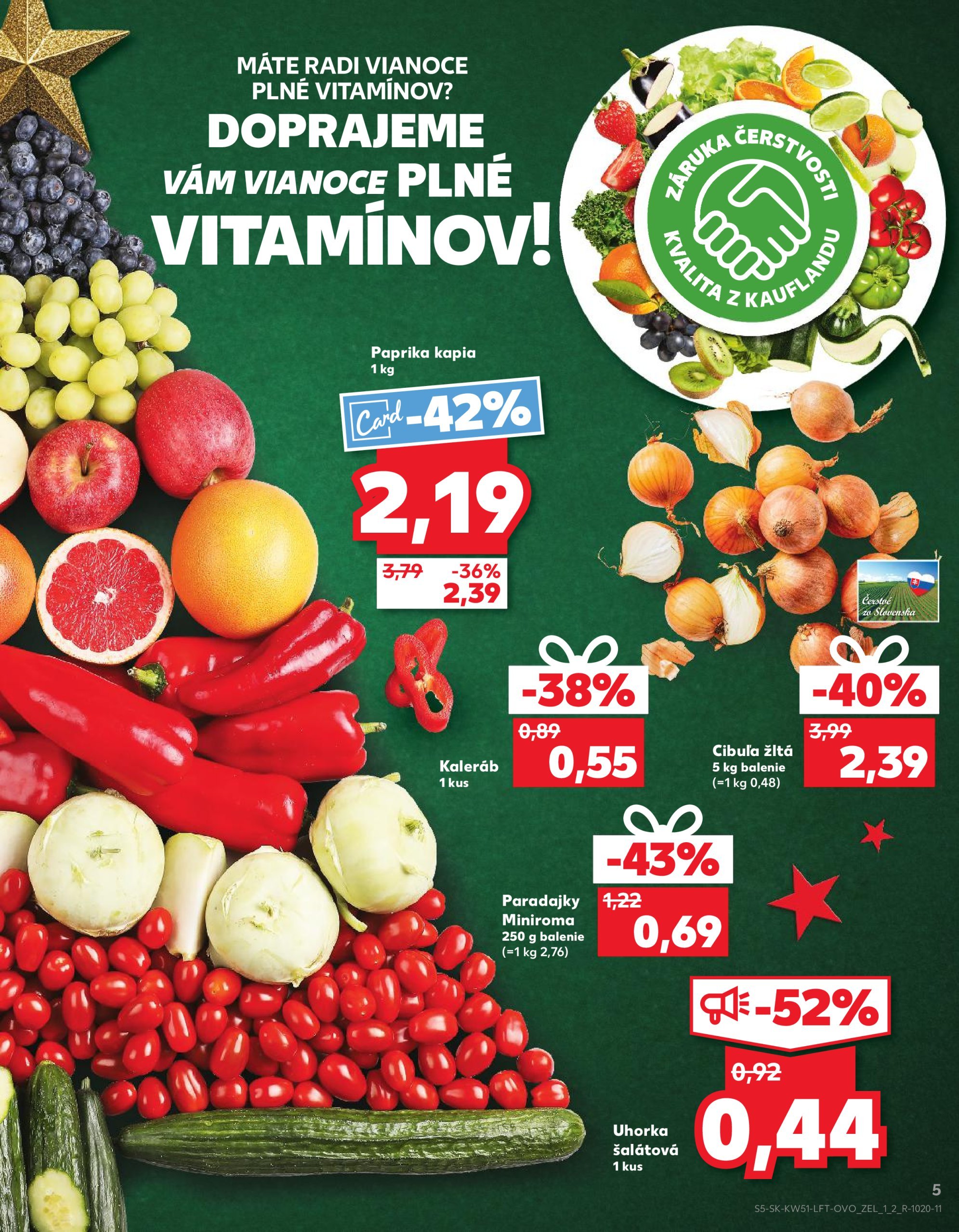 kaufland - Kaufland leták platný od 18.12. - 24.12. - page: 5