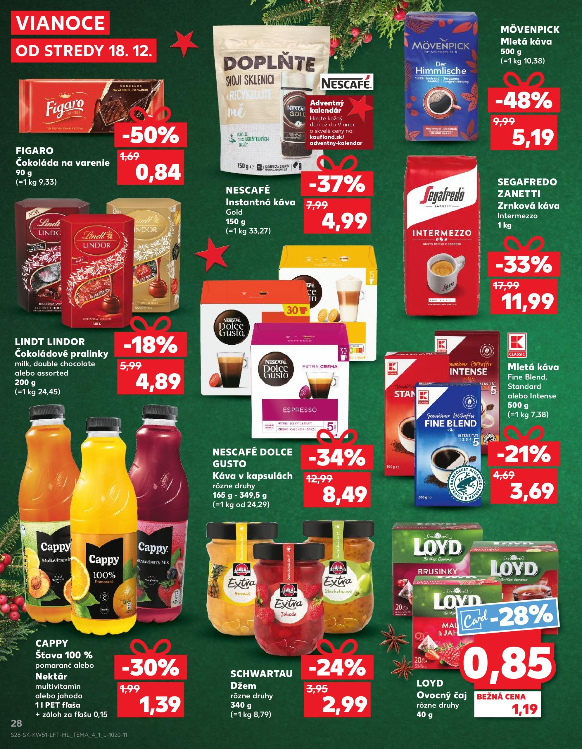 kaufland - Kaufland leták platný od 18.12. - 24.12. - page: 28