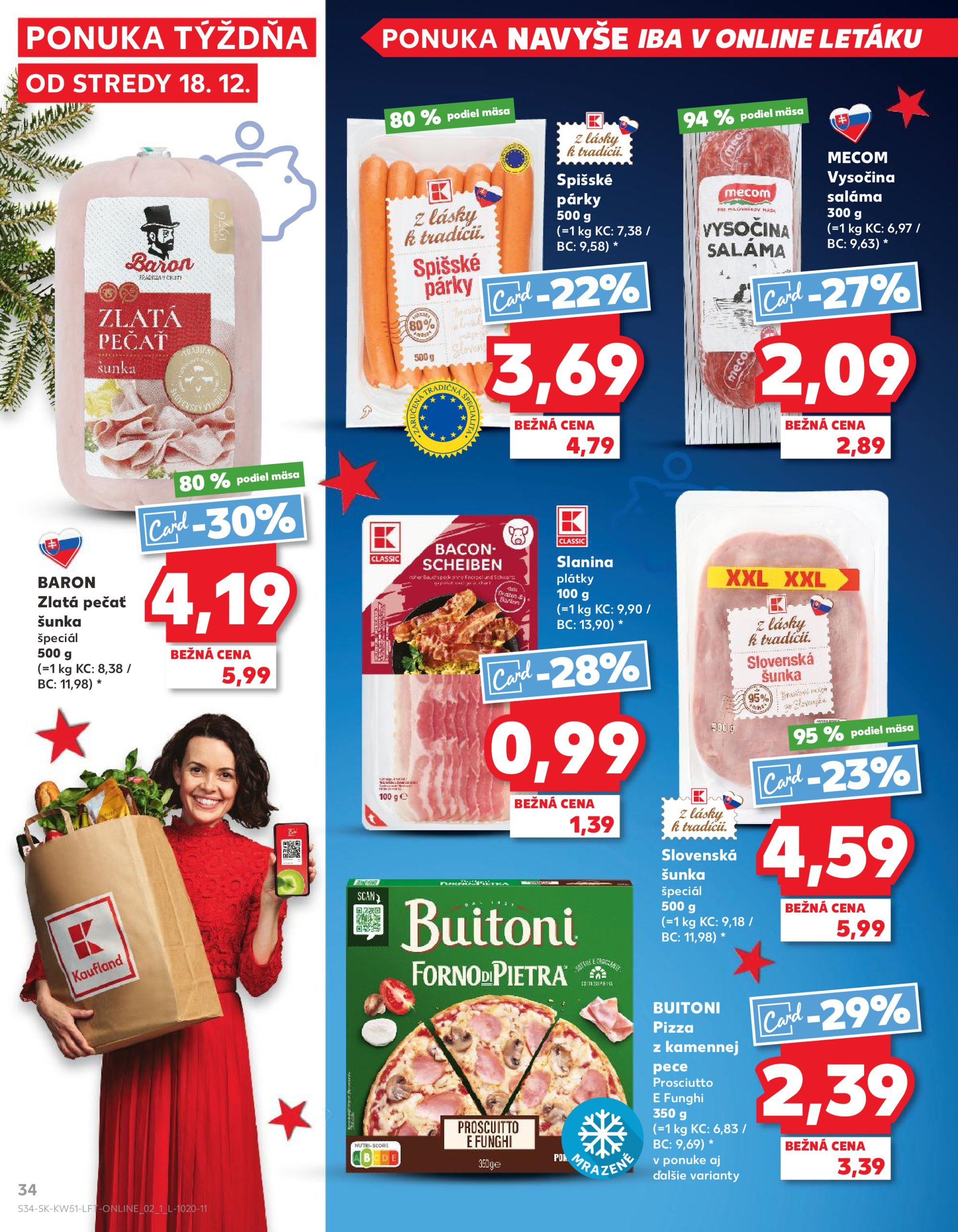 kaufland - Kaufland leták platný od 18.12. - 24.12. - page: 34