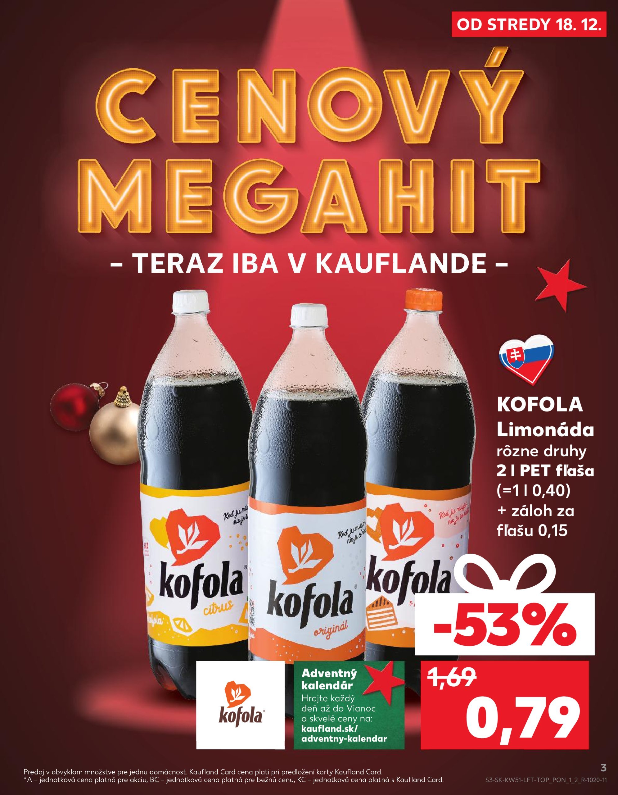 kaufland - Kaufland leták platný od 18.12. - 24.12. - page: 3