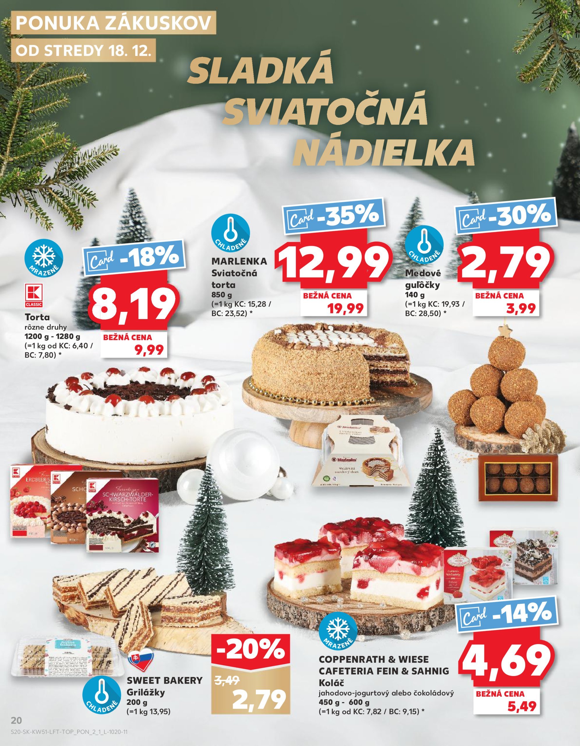 kaufland - Kaufland leták platný od 18.12. - 24.12. - page: 20