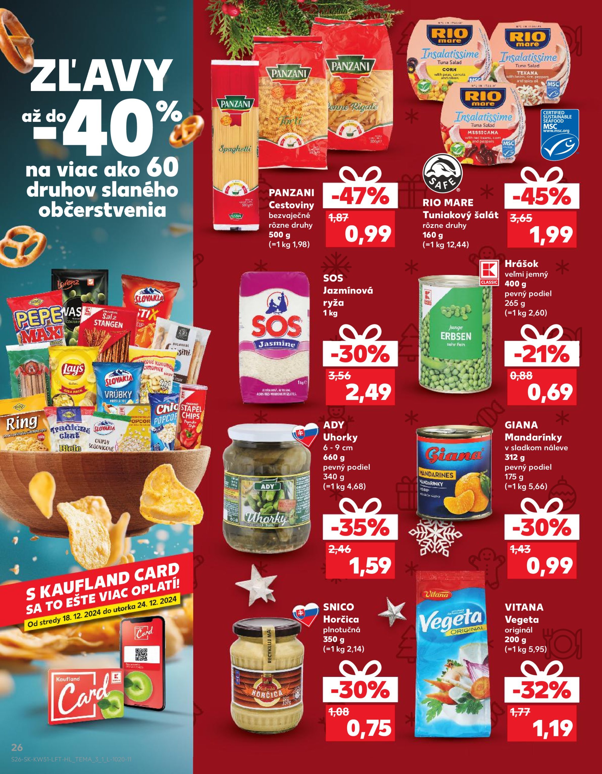 kaufland - Kaufland leták platný od 18.12. - 24.12. - page: 26