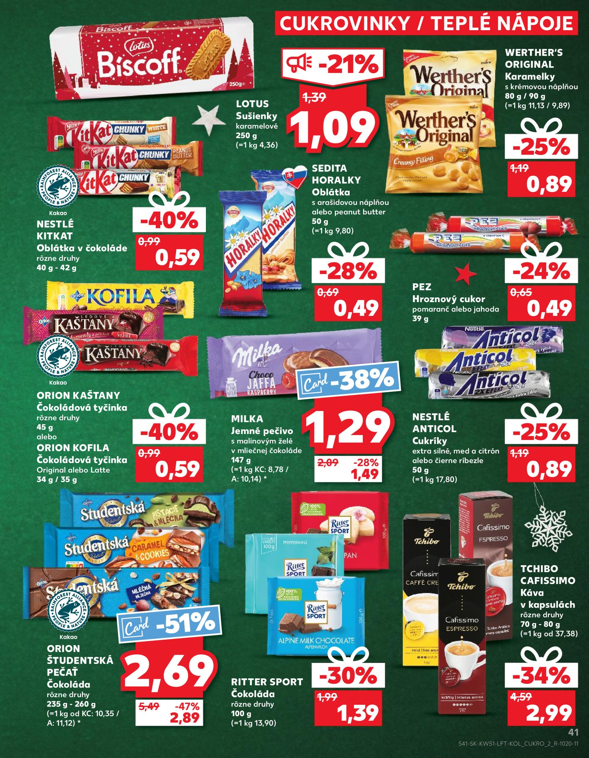 kaufland - Kaufland leták platný od 18.12. - 24.12. - page: 41