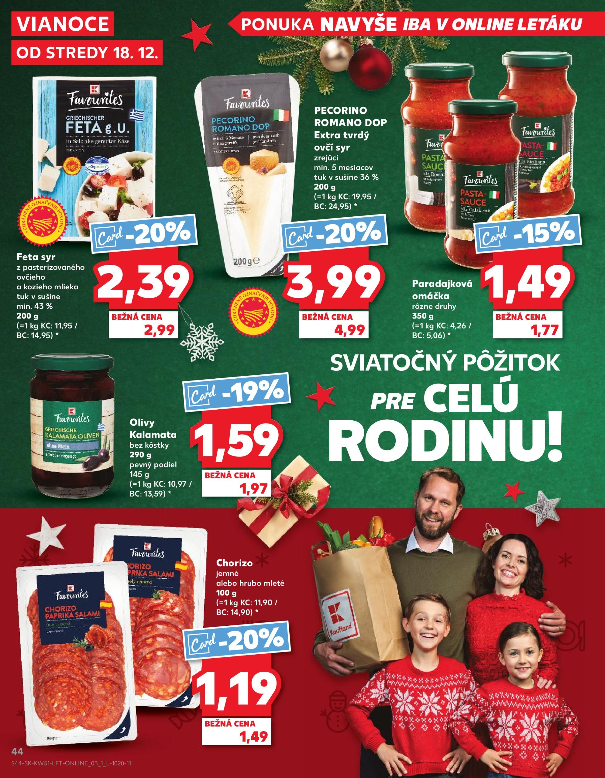 kaufland - Kaufland leták platný od 18.12. - 24.12. - page: 44