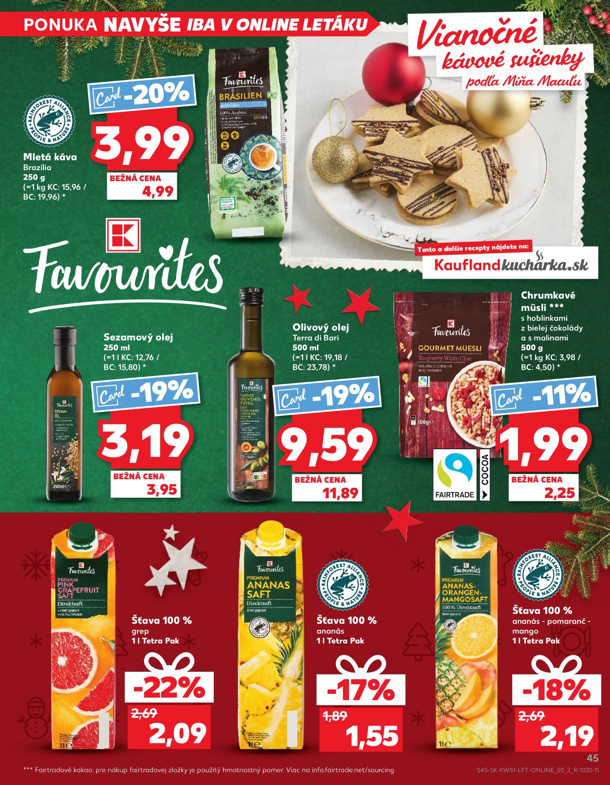 kaufland - Kaufland leták platný od 18.12. - 24.12. - page: 45