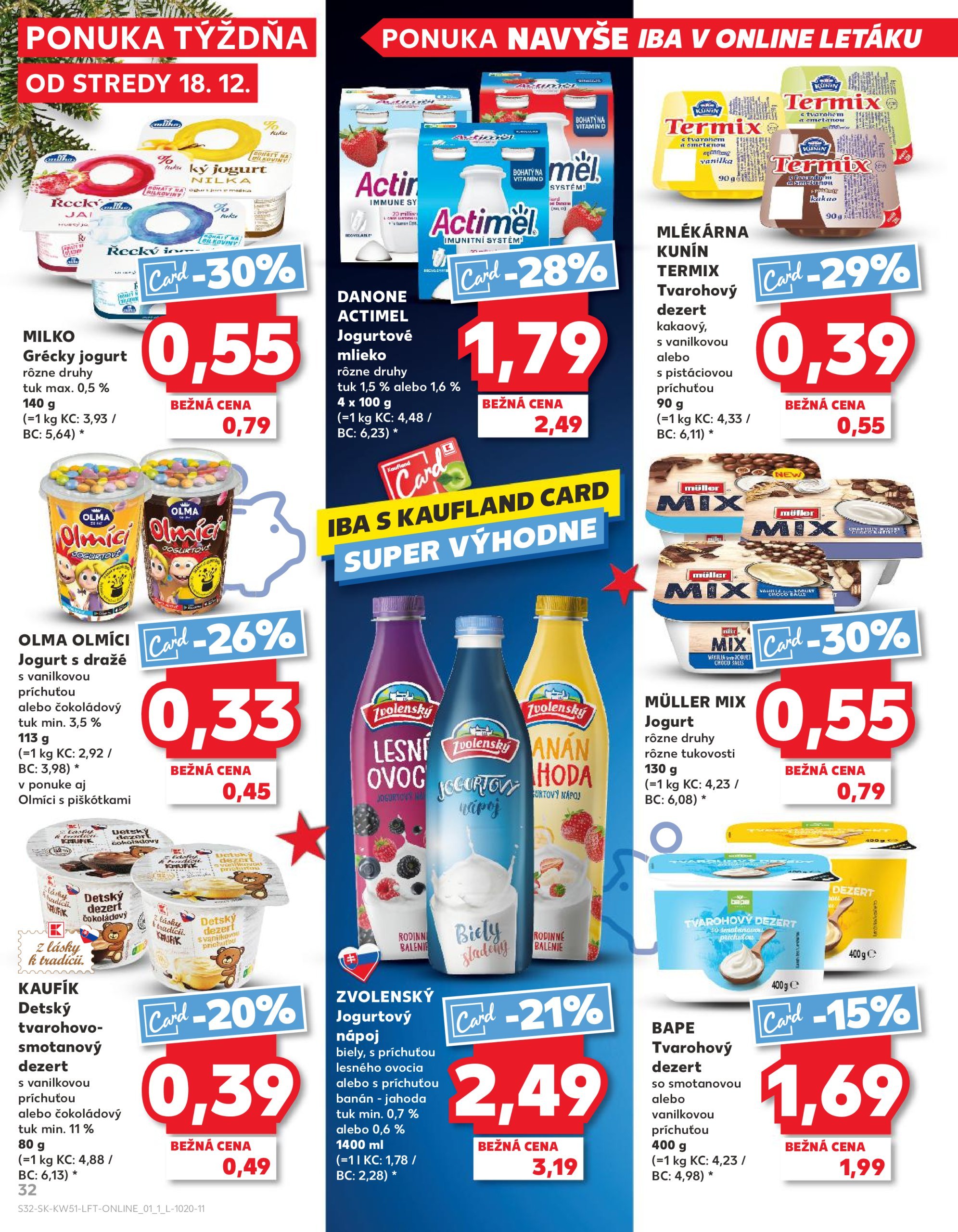 kaufland - Kaufland leták platný od 18.12. - 24.12. - page: 32