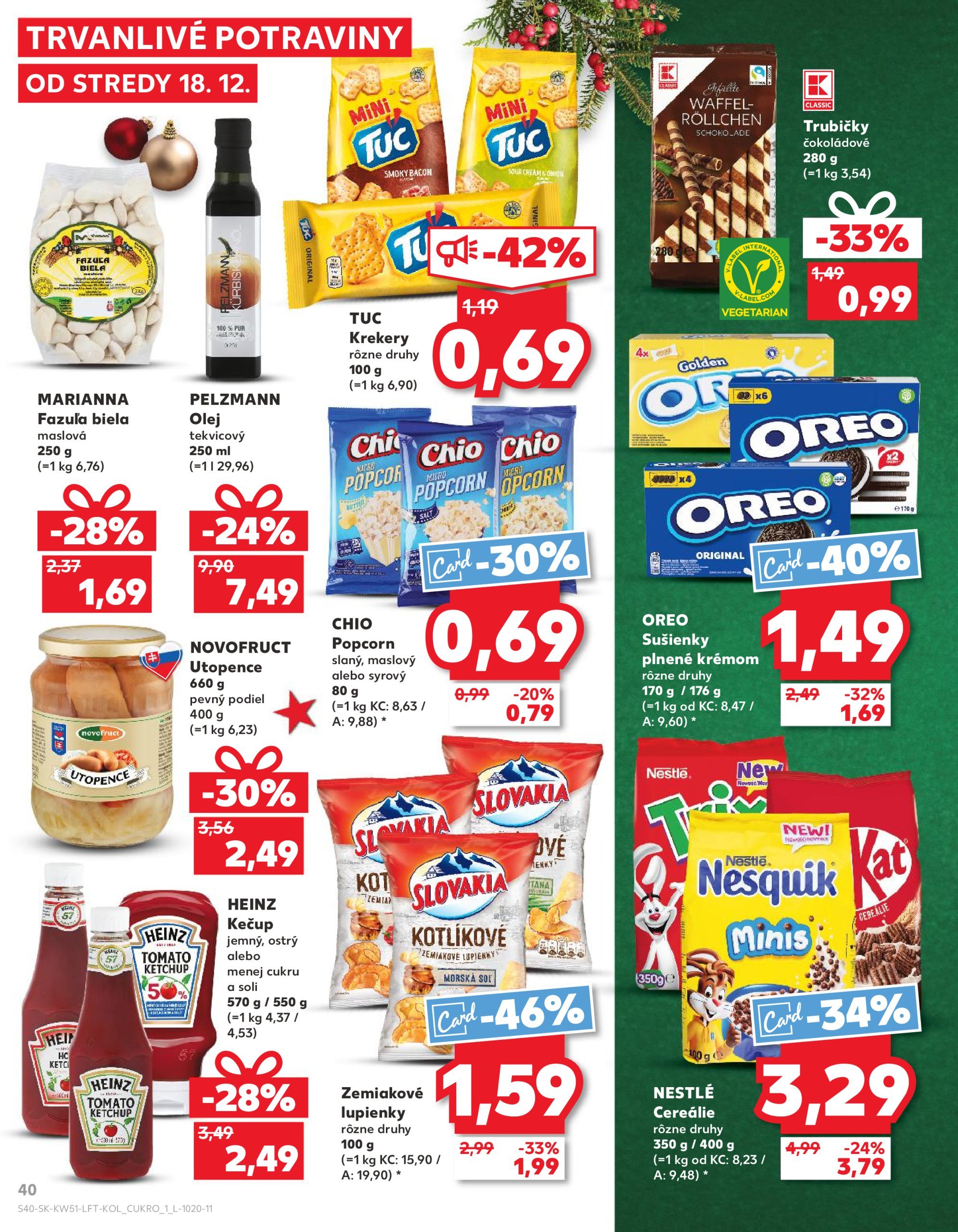 kaufland - Kaufland leták platný od 18.12. - 24.12. - page: 40